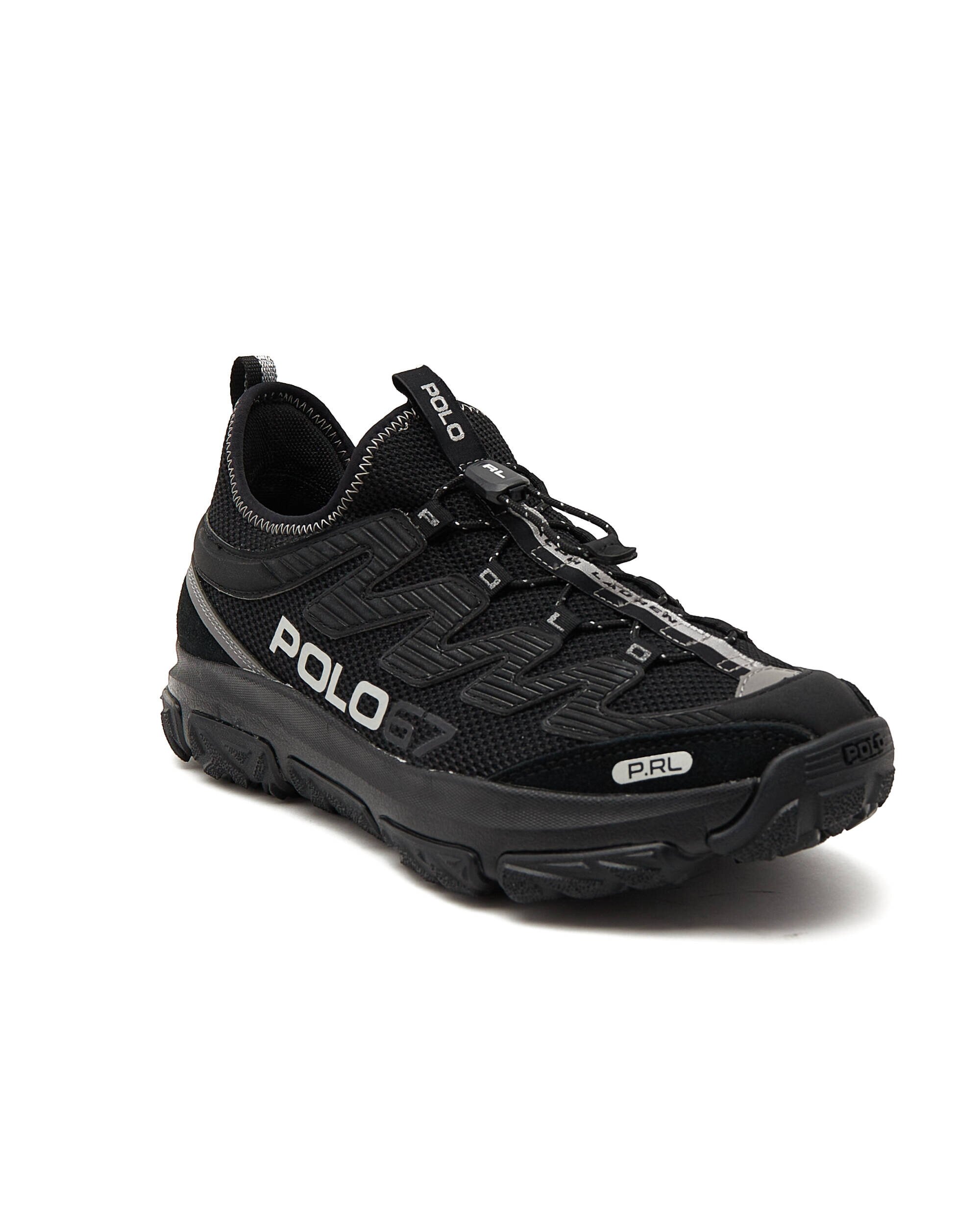 Polo Ralph Lauren Sneakers cu adaos de piele
