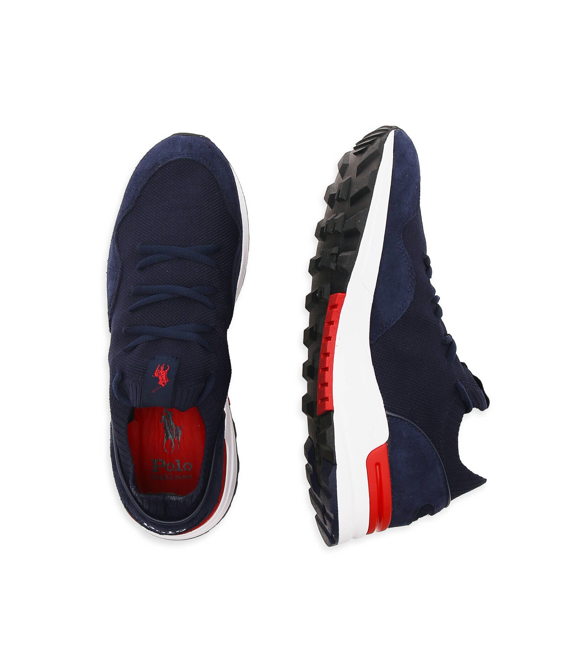 Polo Ralph Lauren Sneakers cu adaos de piele
