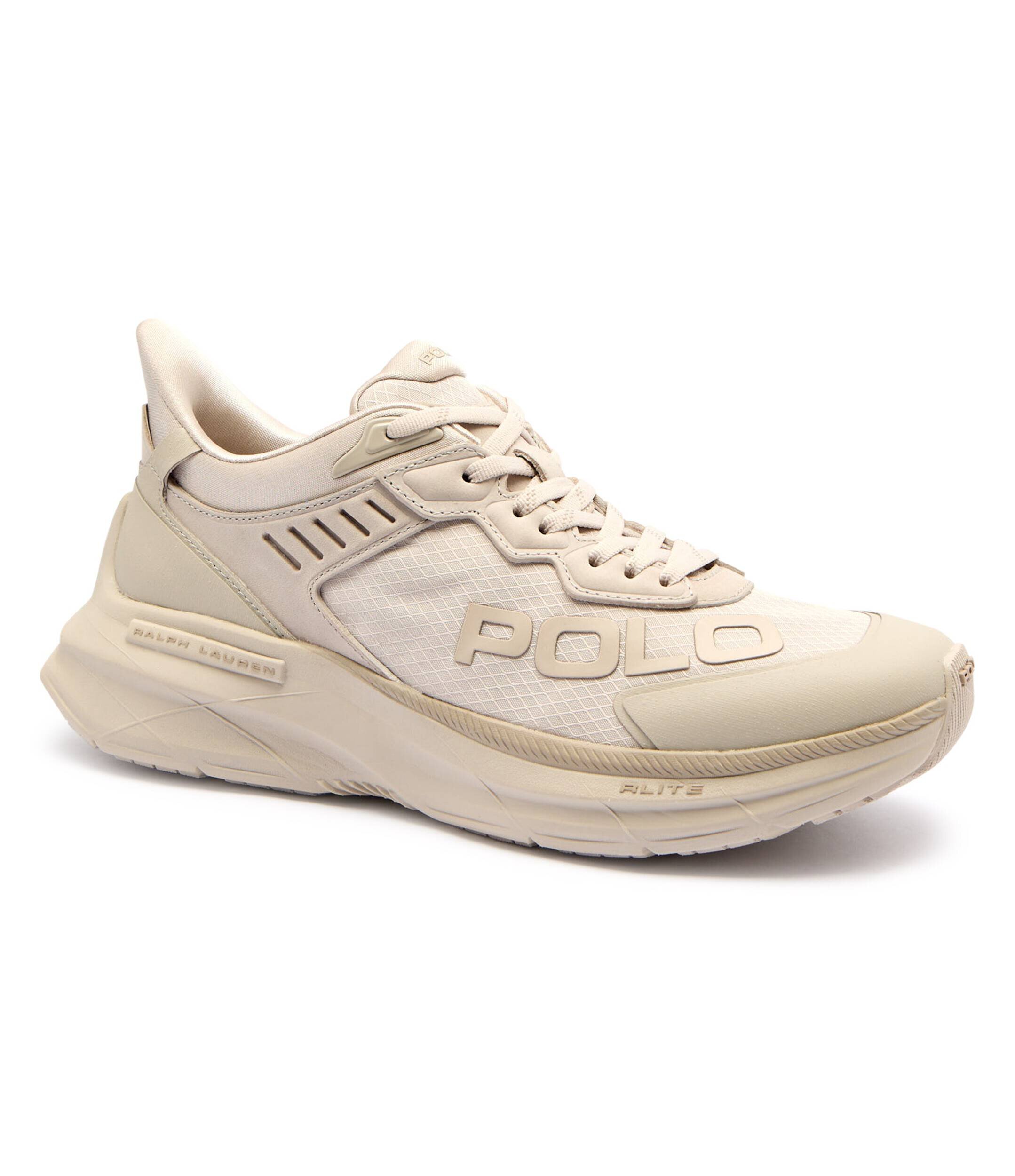 Polo Ralph Lauren Sneakers cu adaos de piele