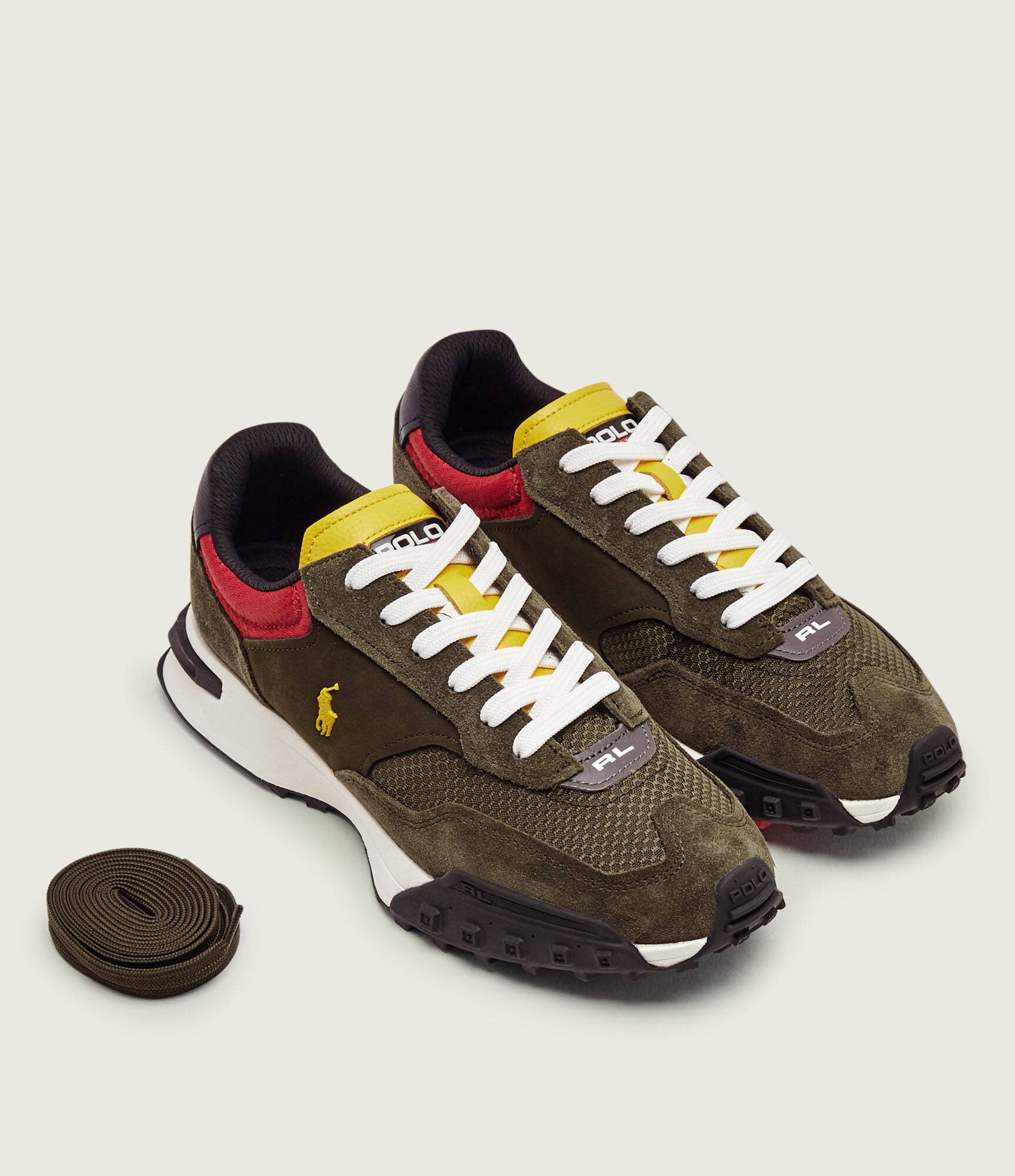 Polo Ralph Lauren Sneakers Eldridge | piele întoarsă