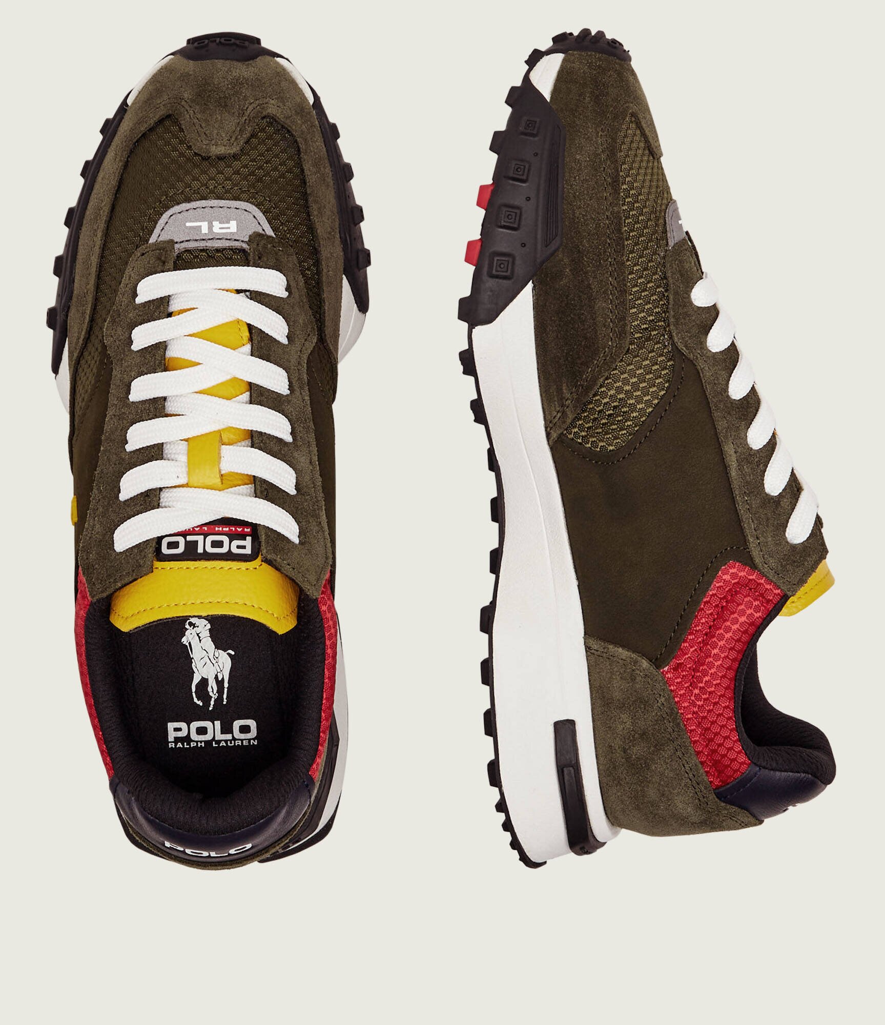 Polo Ralph Lauren Sneakers Eldridge | piele întoarsă