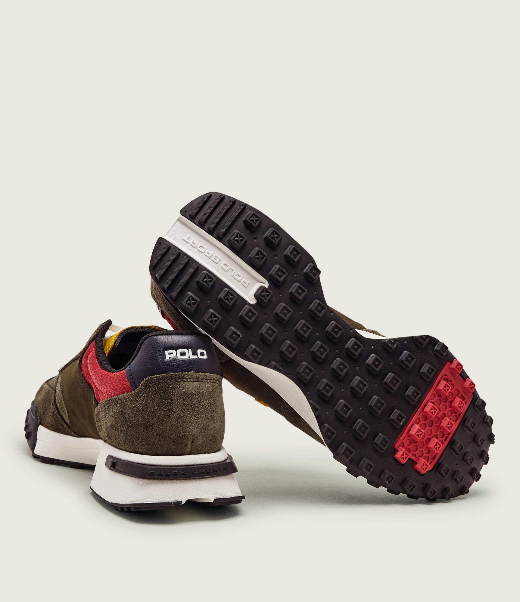 Polo Ralph Lauren Sneakers Eldridge | piele întoarsă