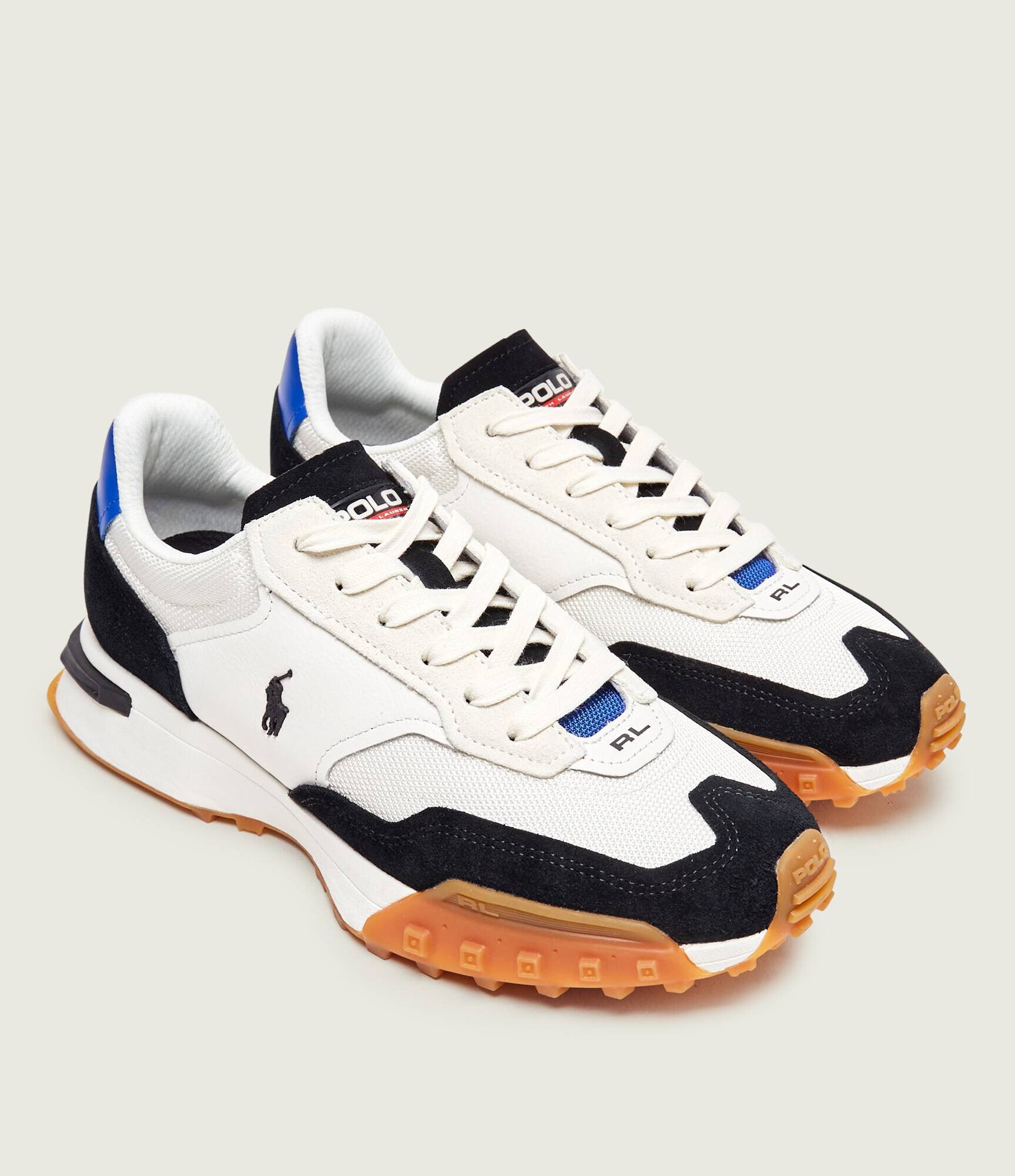 Polo Ralph Lauren Sneakers ELDRIDGE-SK-LTL | piele întoarsă cu adaos de piele