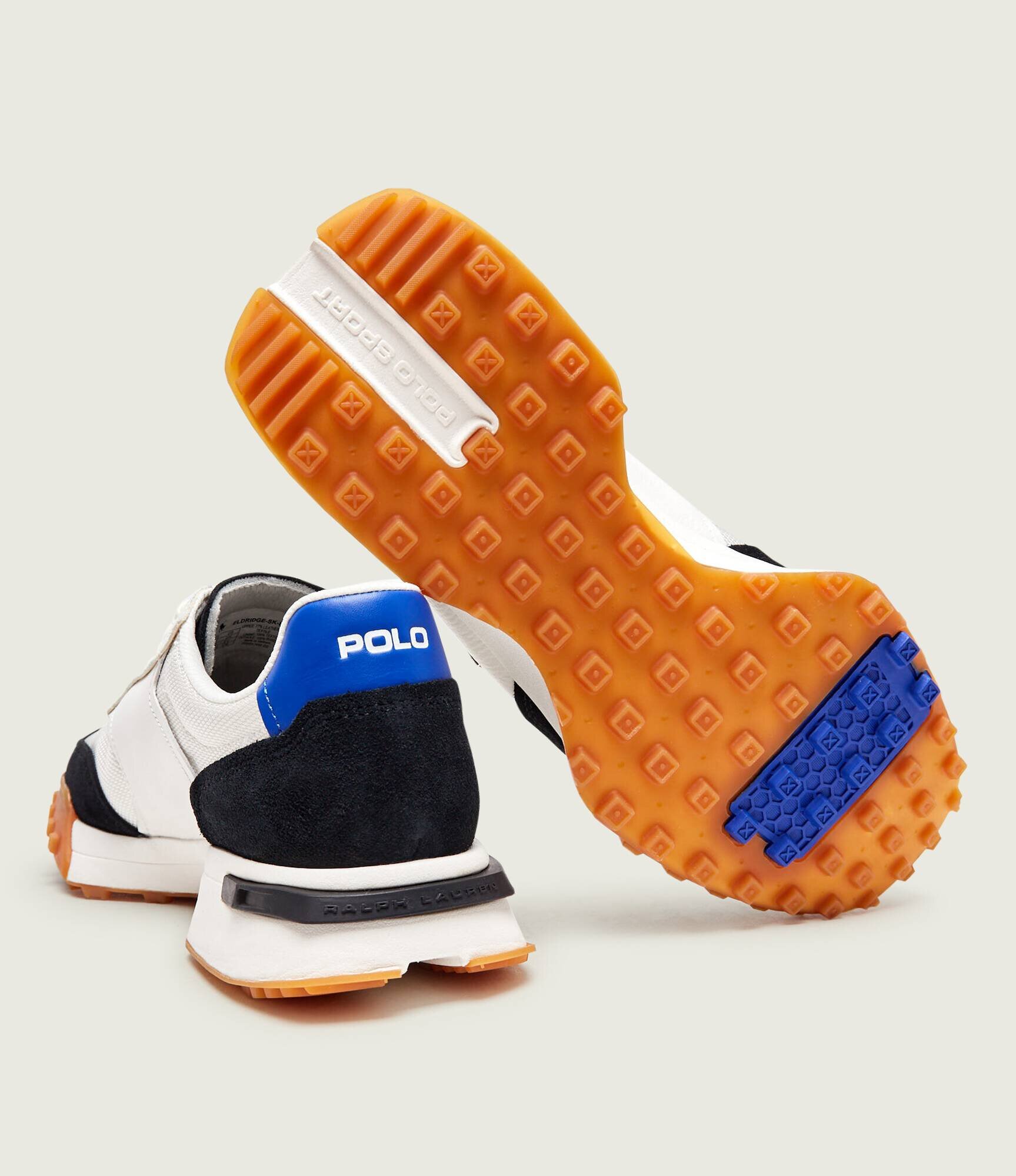 Polo Ralph Lauren Sneakers ELDRIDGE-SK-LTL | piele întoarsă cu adaos de piele