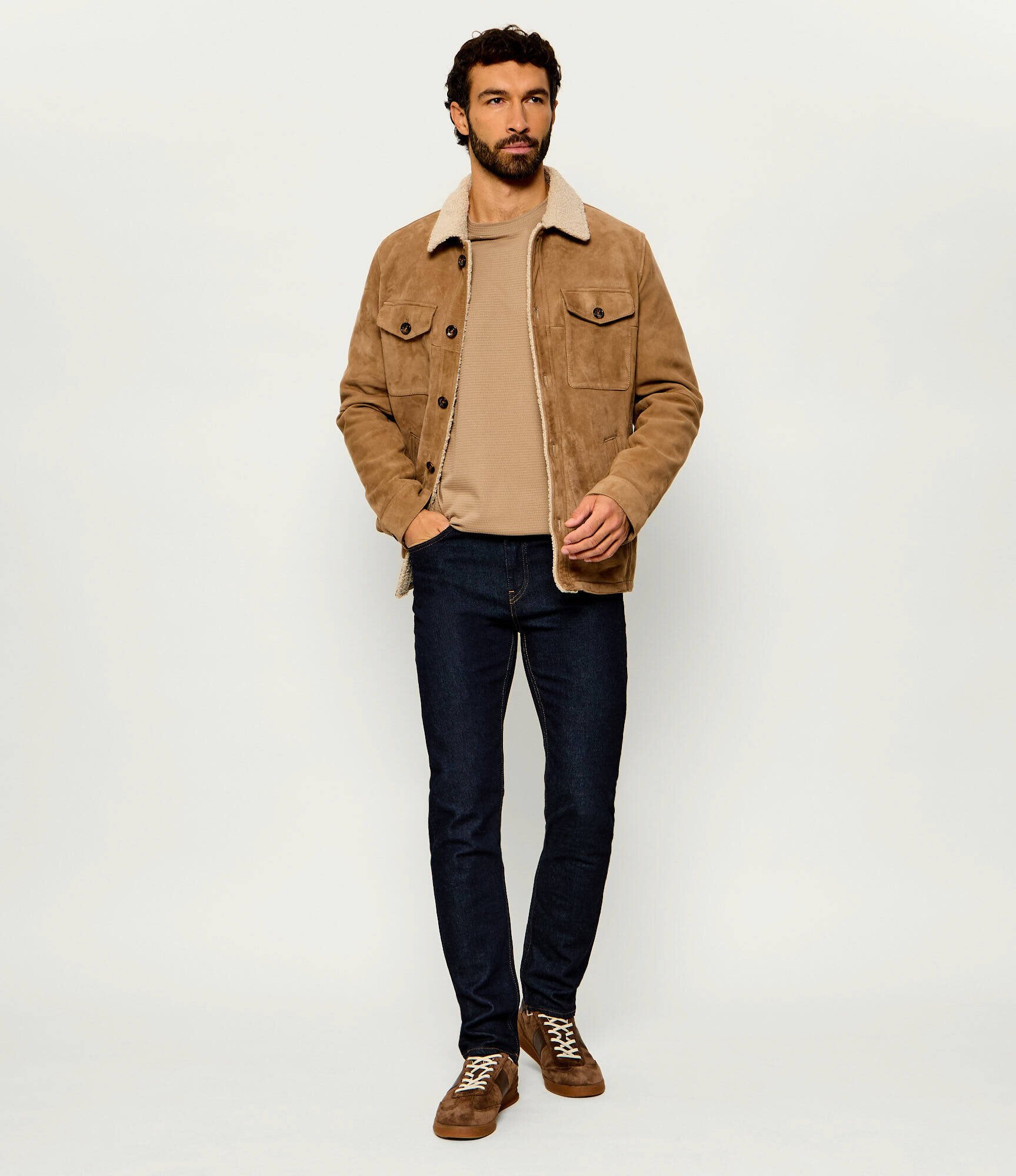 Polo Ralph Lauren Sneakers Heritage Aera | piele întoarsă