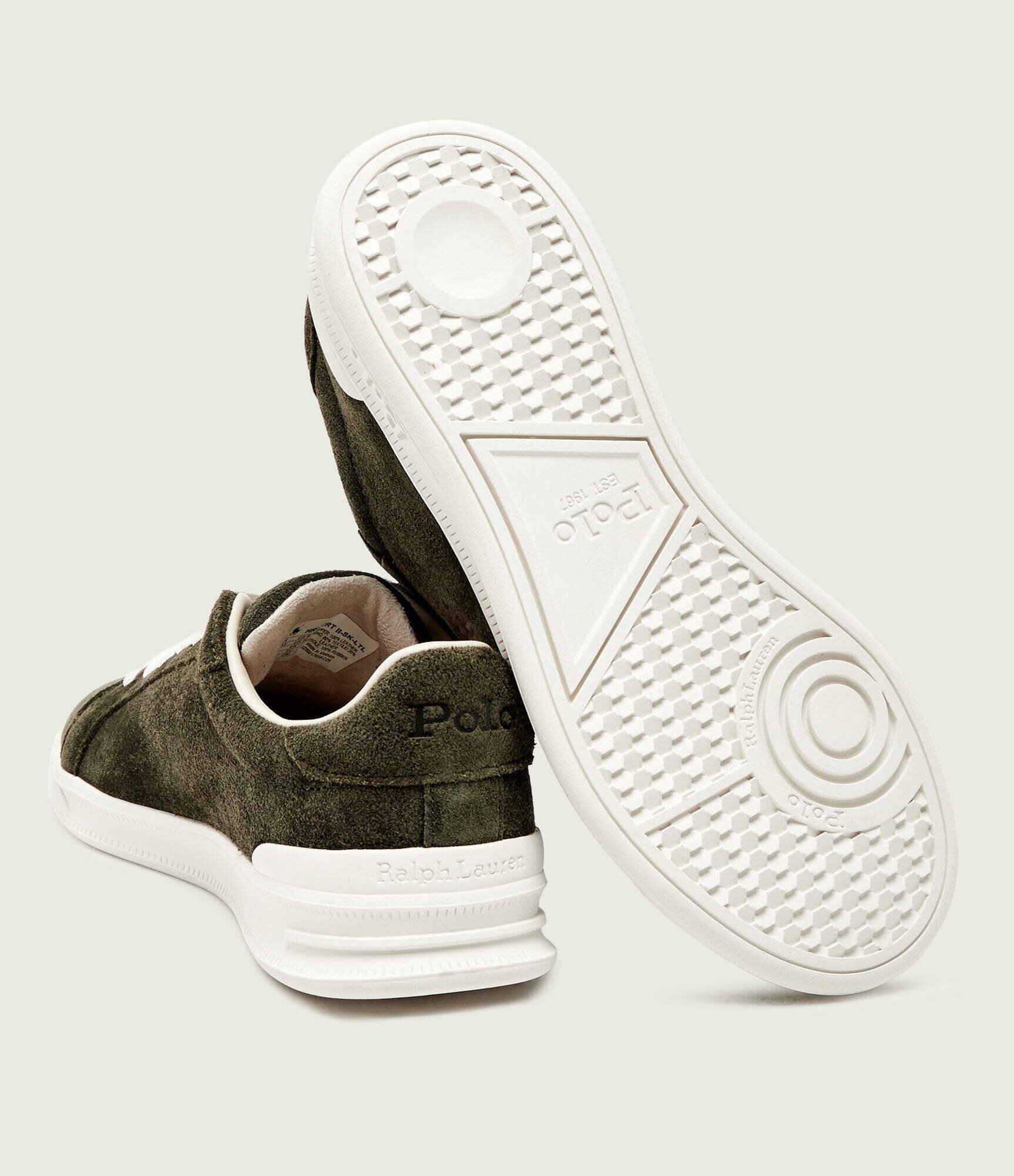 Polo Ralph Lauren Sneakers HERITAGE COURT II | piele întoarsă