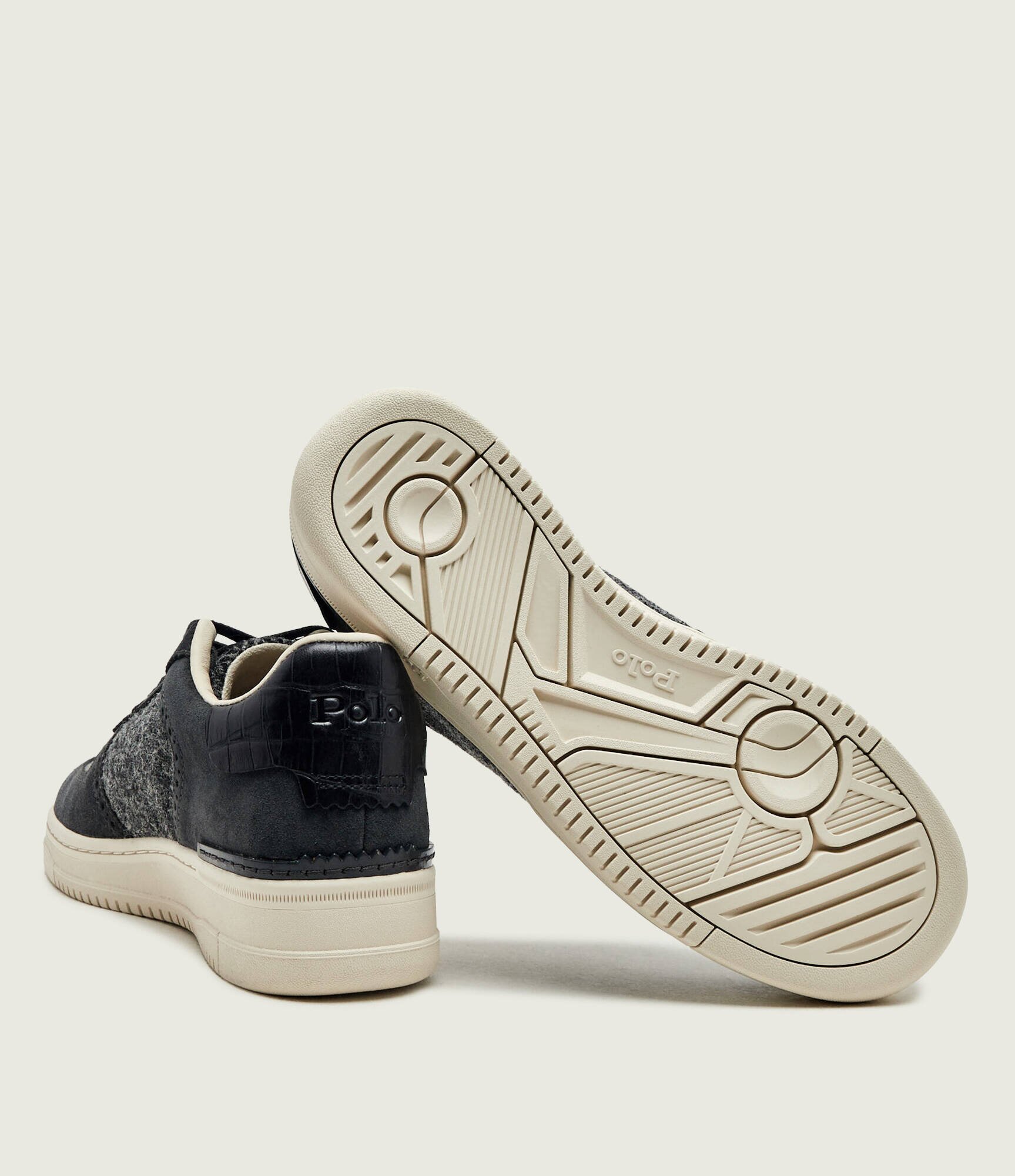 Polo Ralph Lauren Sneakers Masters Court | piele întoarsă cu adaos de piele