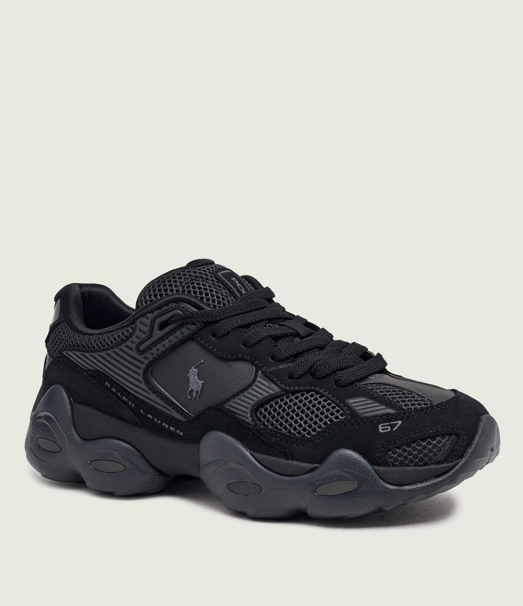 Polo Ralph Lauren Sneakers Track Star 300 cu adaos de piele