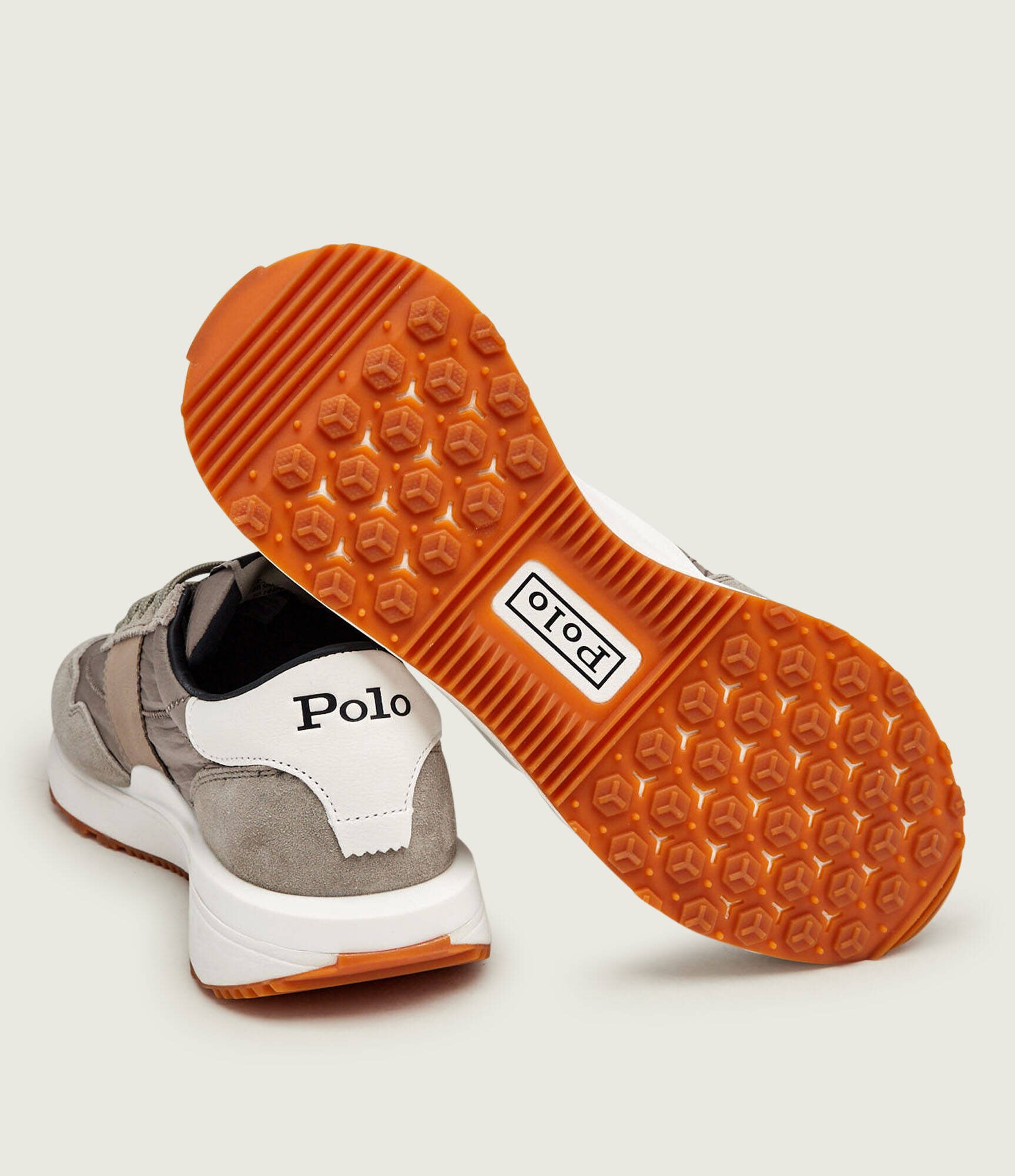 Polo Ralph Lauren Sneakers Train 89 | piele întoarsă