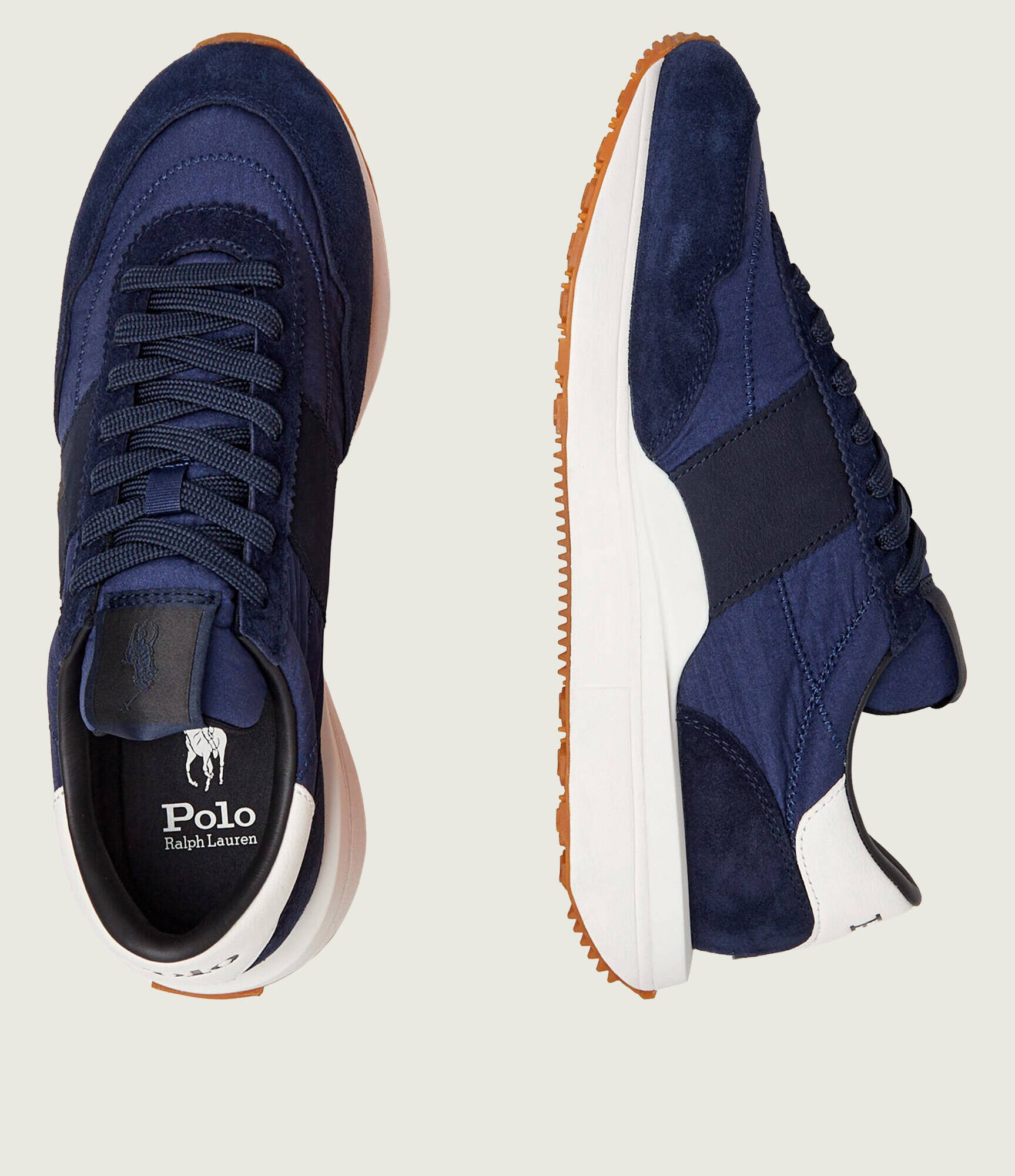 Polo Ralph Lauren Sneakers Train 89 | piele întoarsă