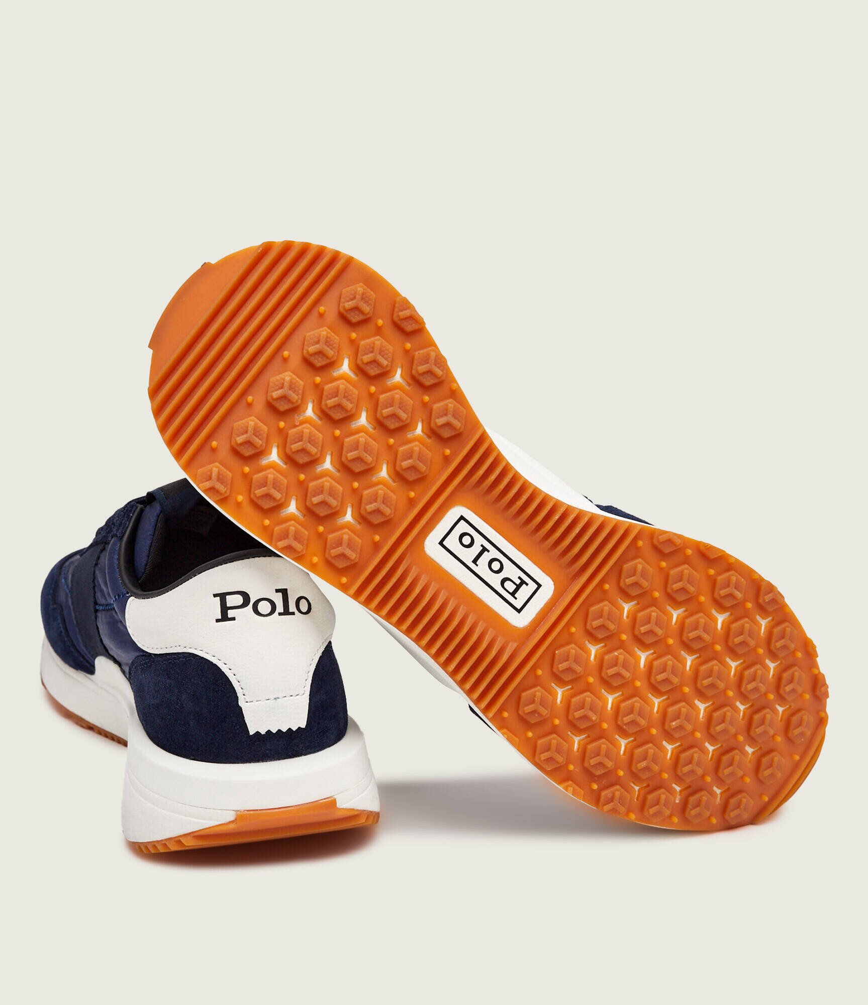 Polo Ralph Lauren Sneakers Train 89 | piele întoarsă
