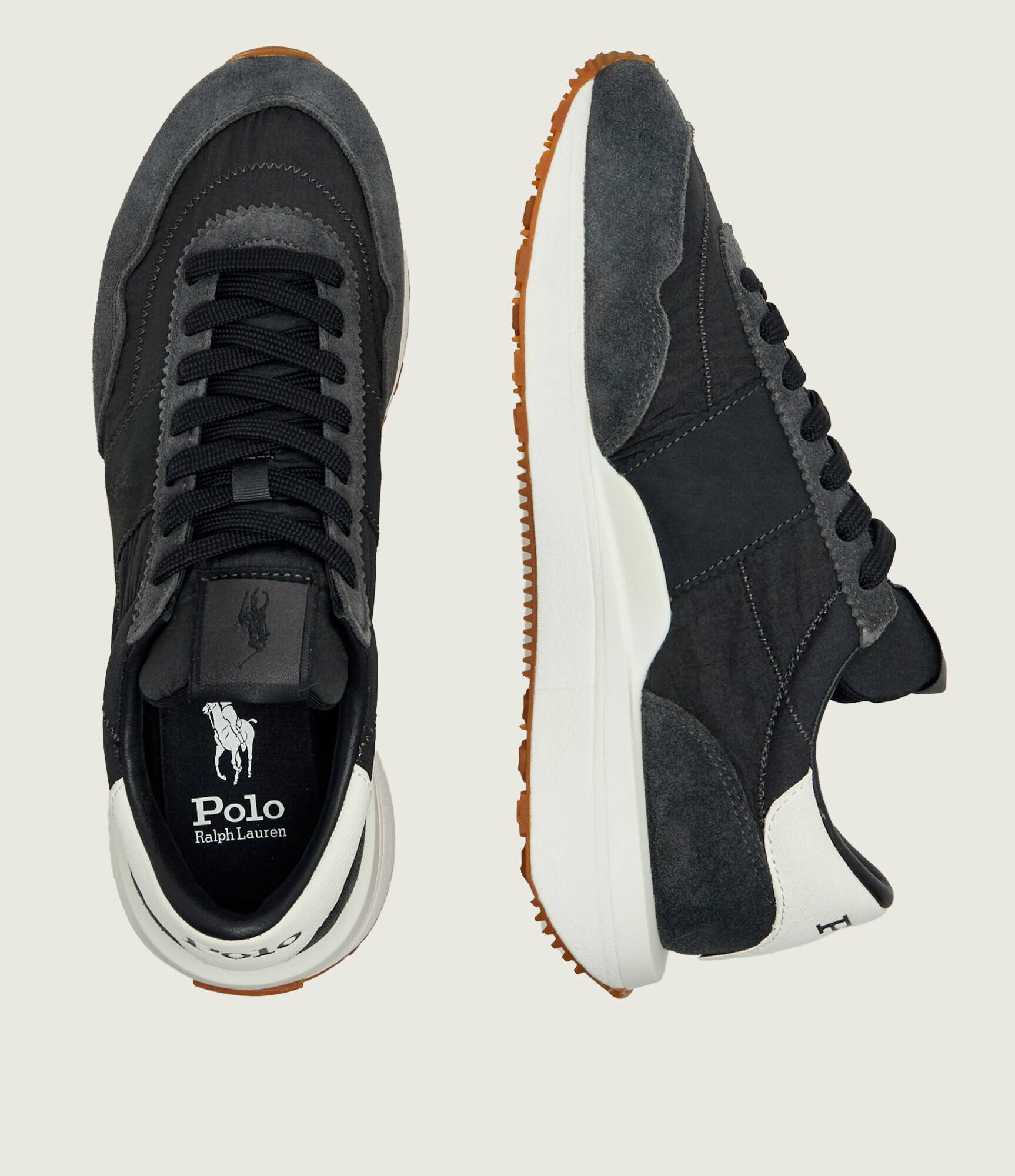 Polo Ralph Lauren Sneakers Train 89 | piele întoarsă