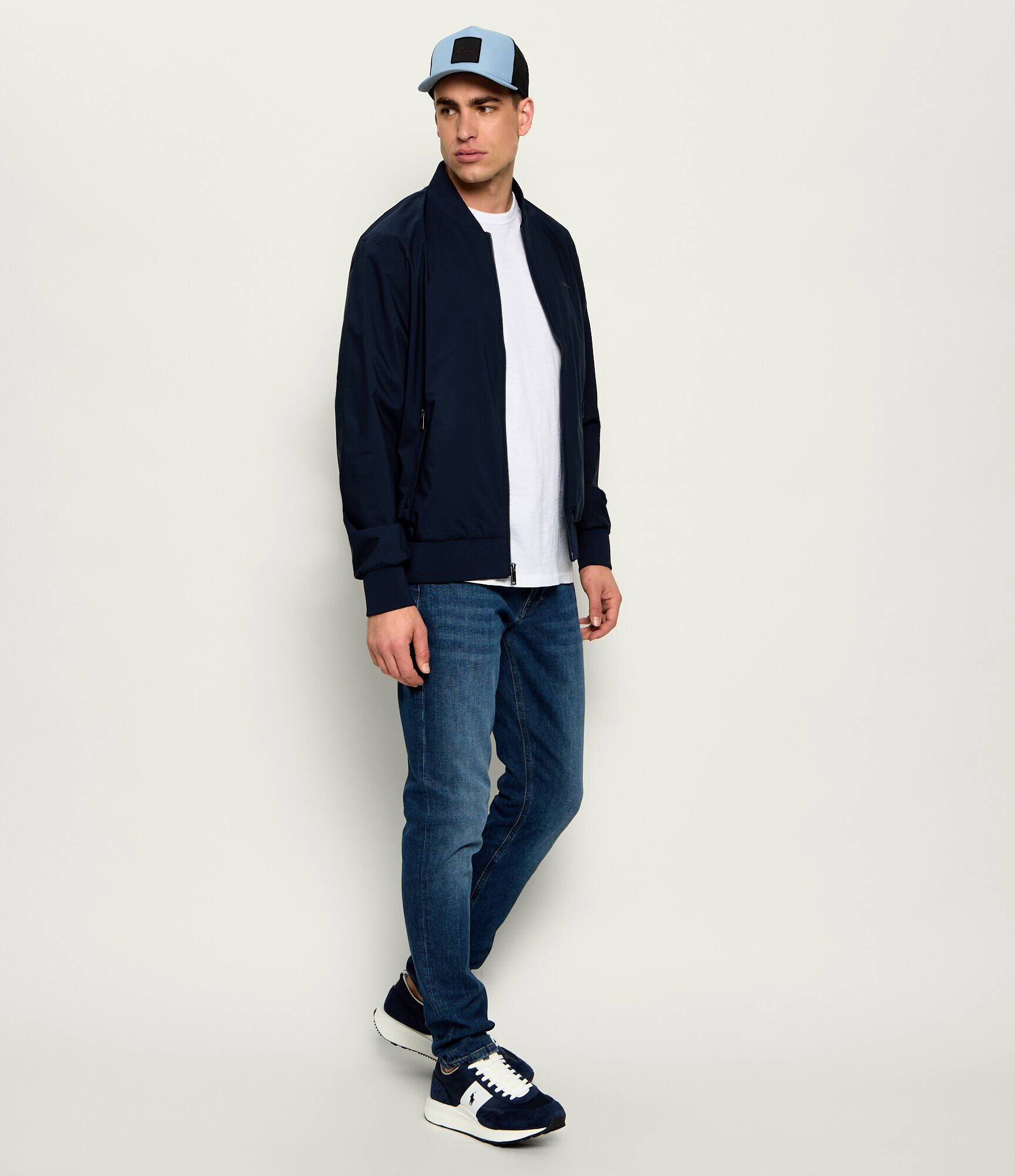 Polo Ralph Lauren Sneakers TRAIN 89 | piele întoarsă