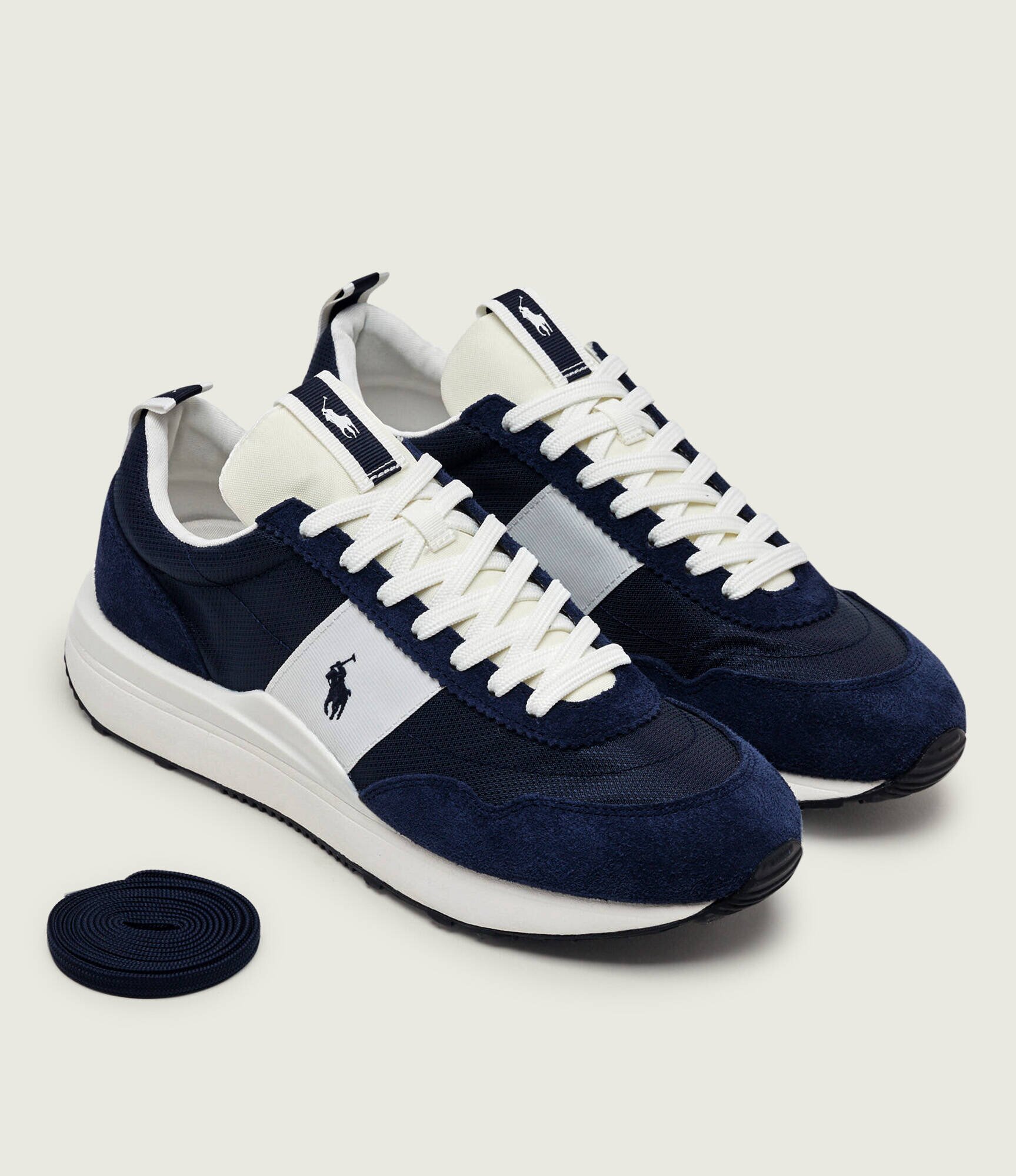 Polo Ralph Lauren Sneakers TRAIN 89 | piele întoarsă