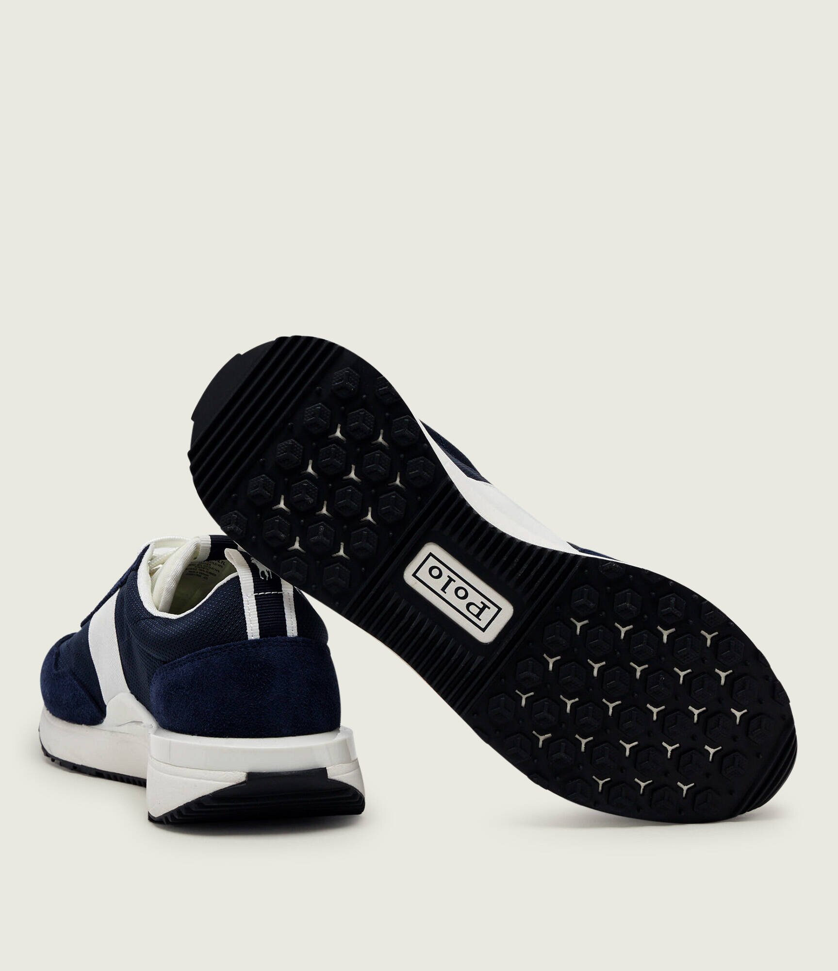 Polo Ralph Lauren Sneakers TRAIN 89 | piele întoarsă