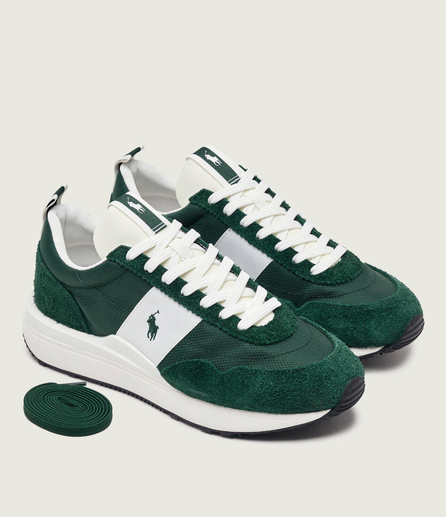 Polo Ralph Lauren Sneakers TRAIN 89 | piele întoarsă