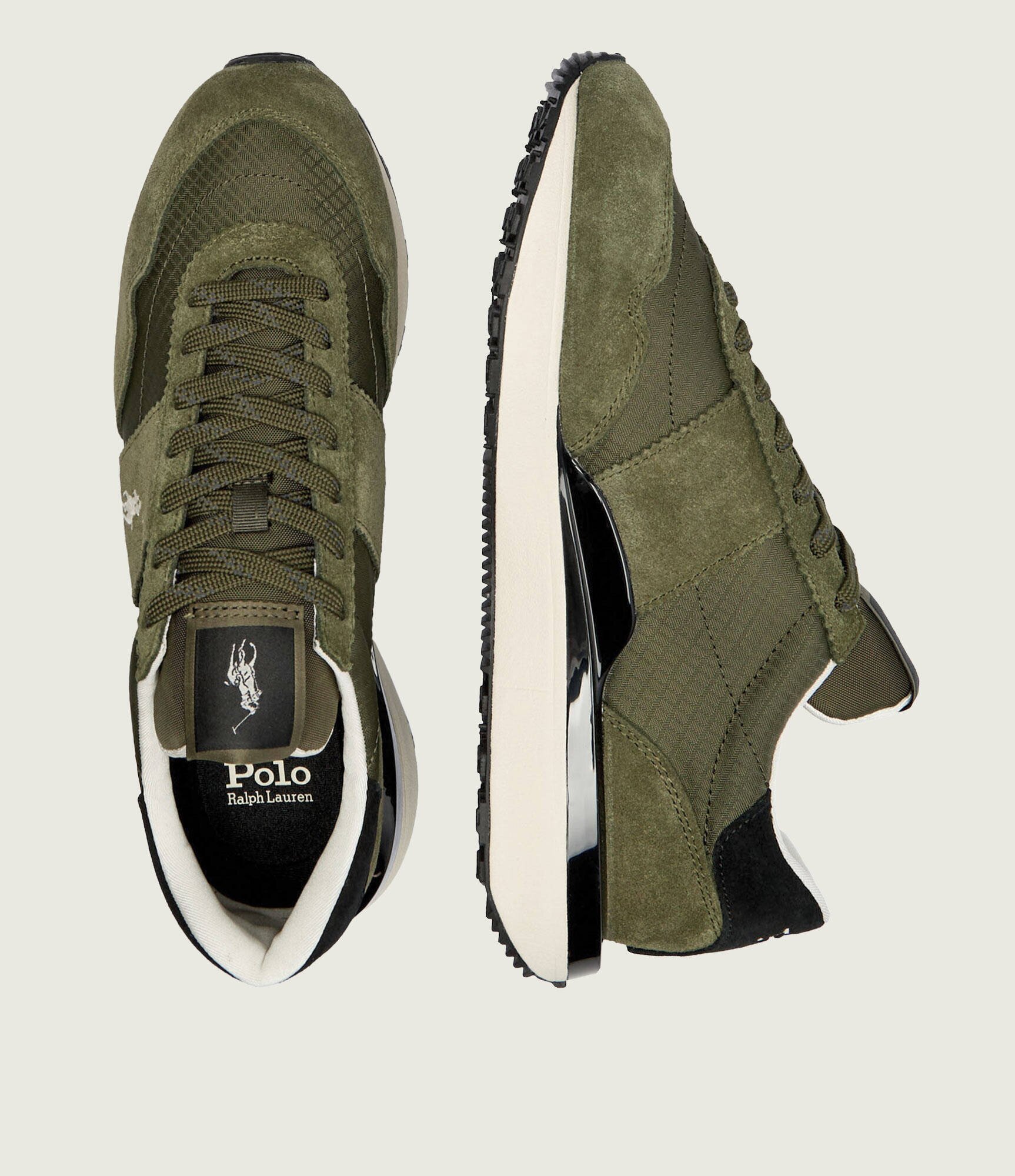 Polo Ralph Lauren Sneakers TRAIN | piele întoarsă