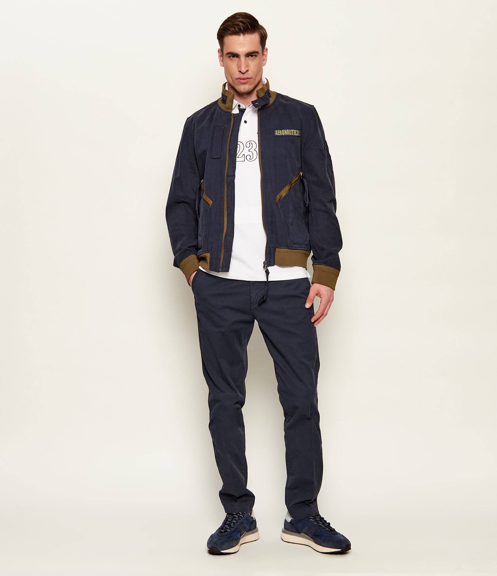 Polo Ralph Lauren Sneakers TRAIN | piele întoarsă