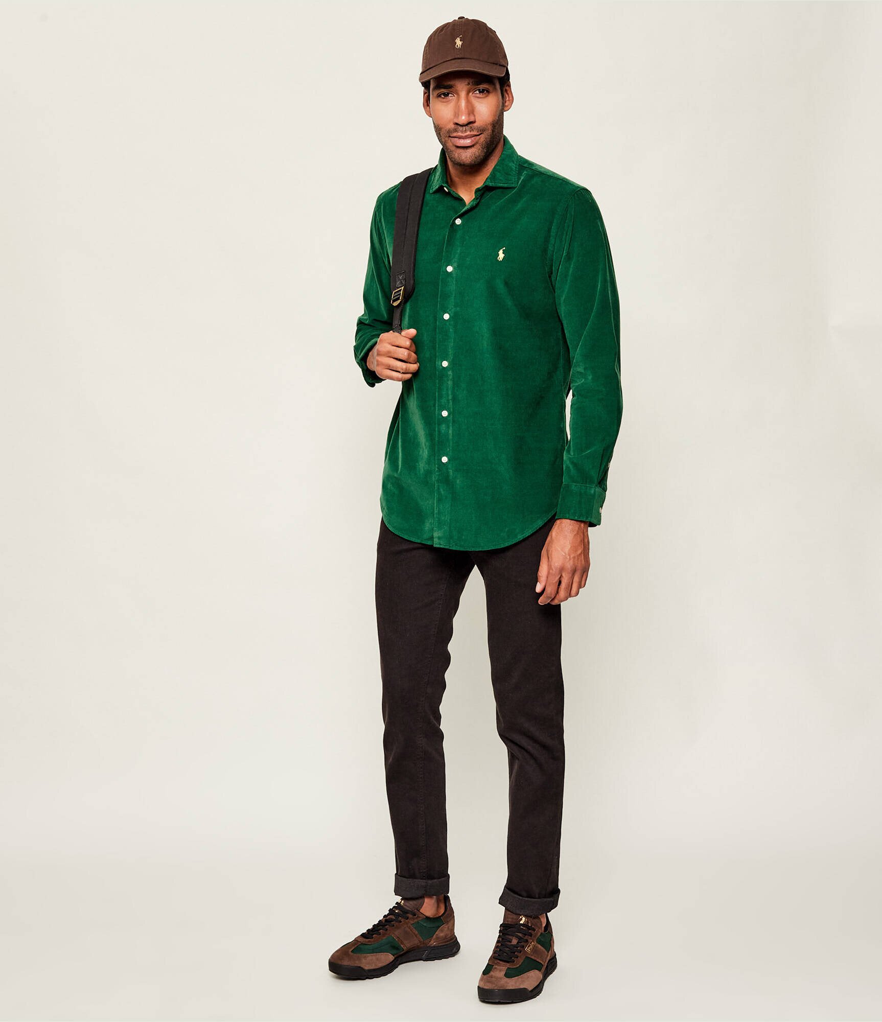 Polo Ralph Lauren Sneakers VARICK | piele întoarsă