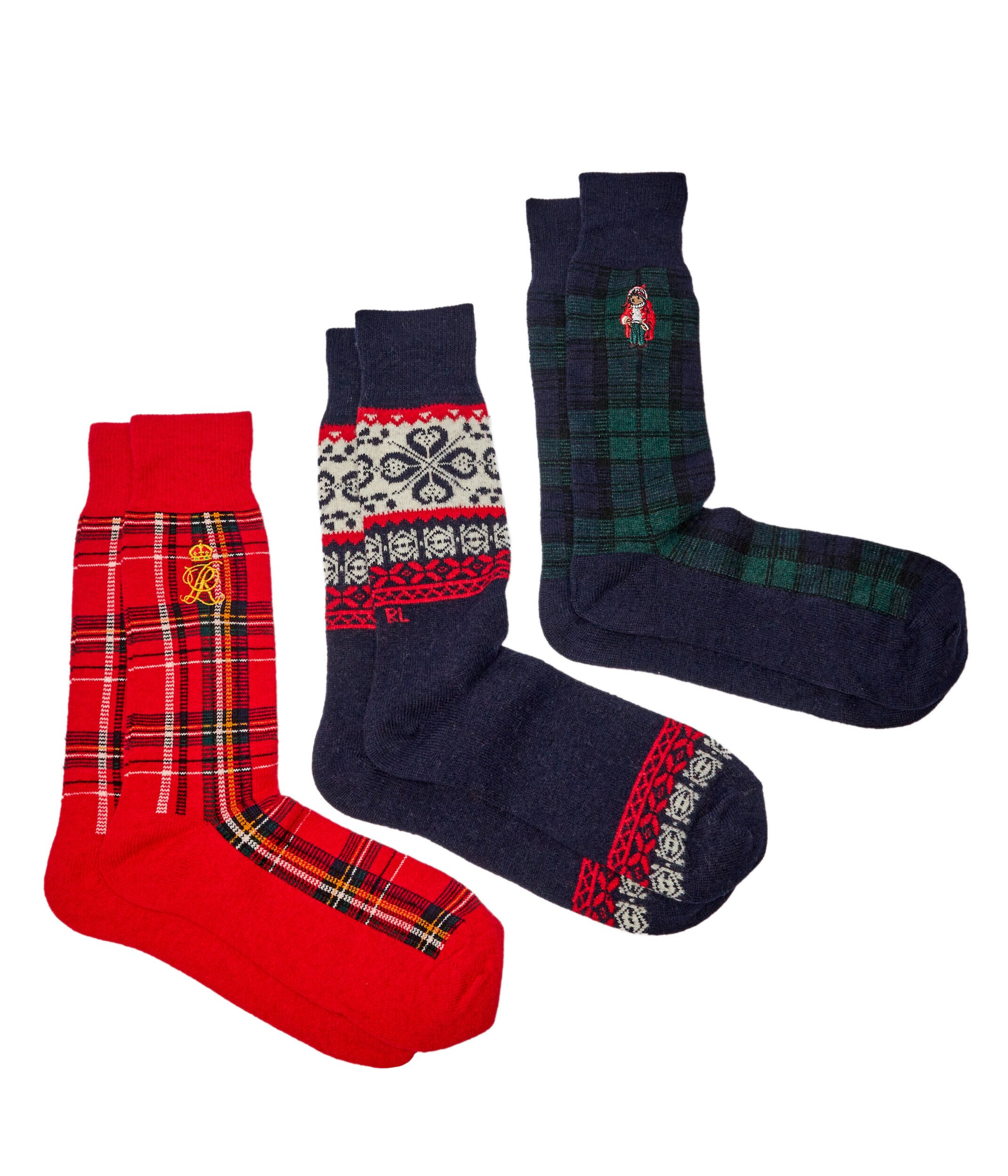 Polo Ralph Lauren Șosete 3-pack cu adaos de lână