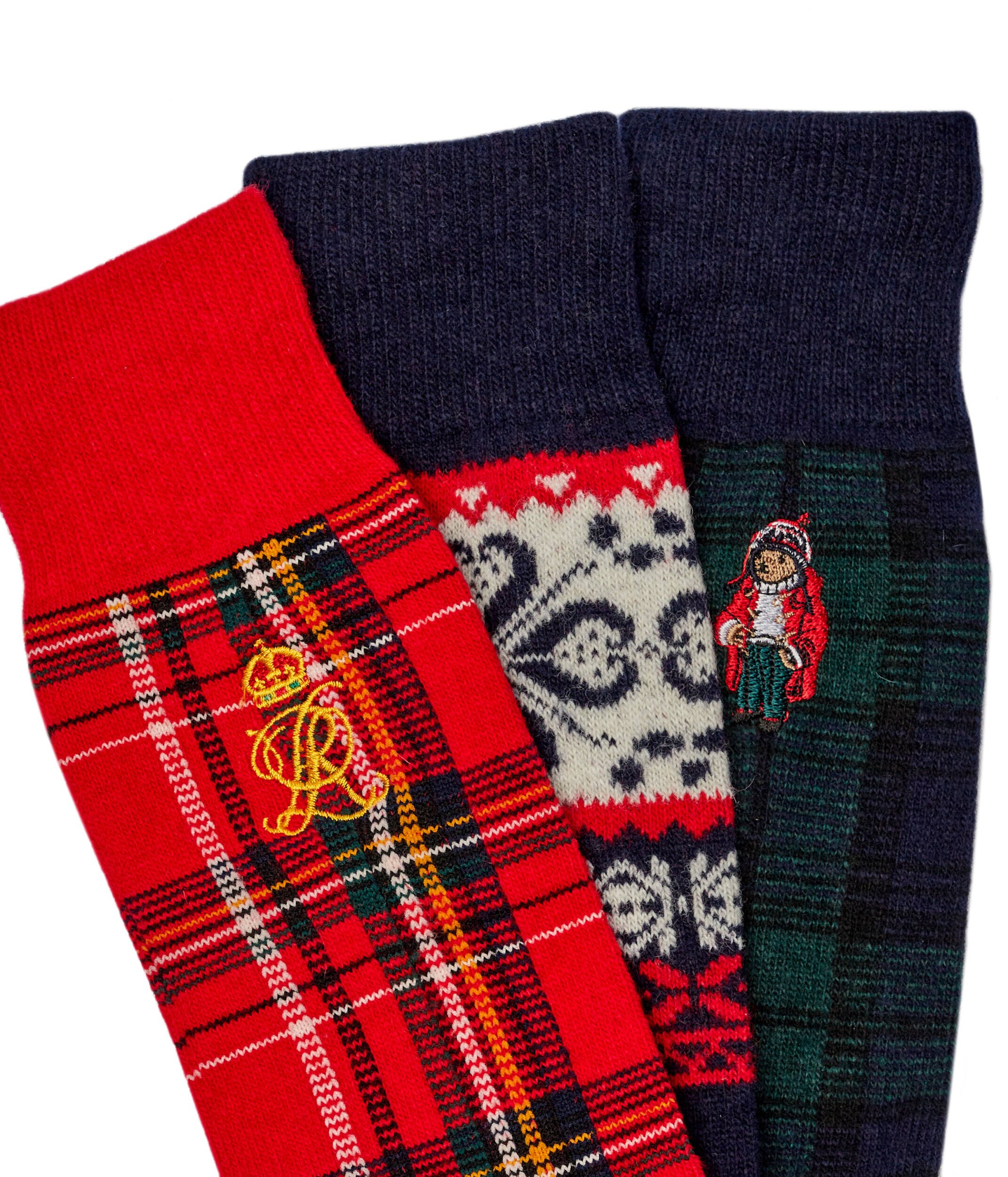 Polo Ralph Lauren Șosete 3-pack cu adaos de lână