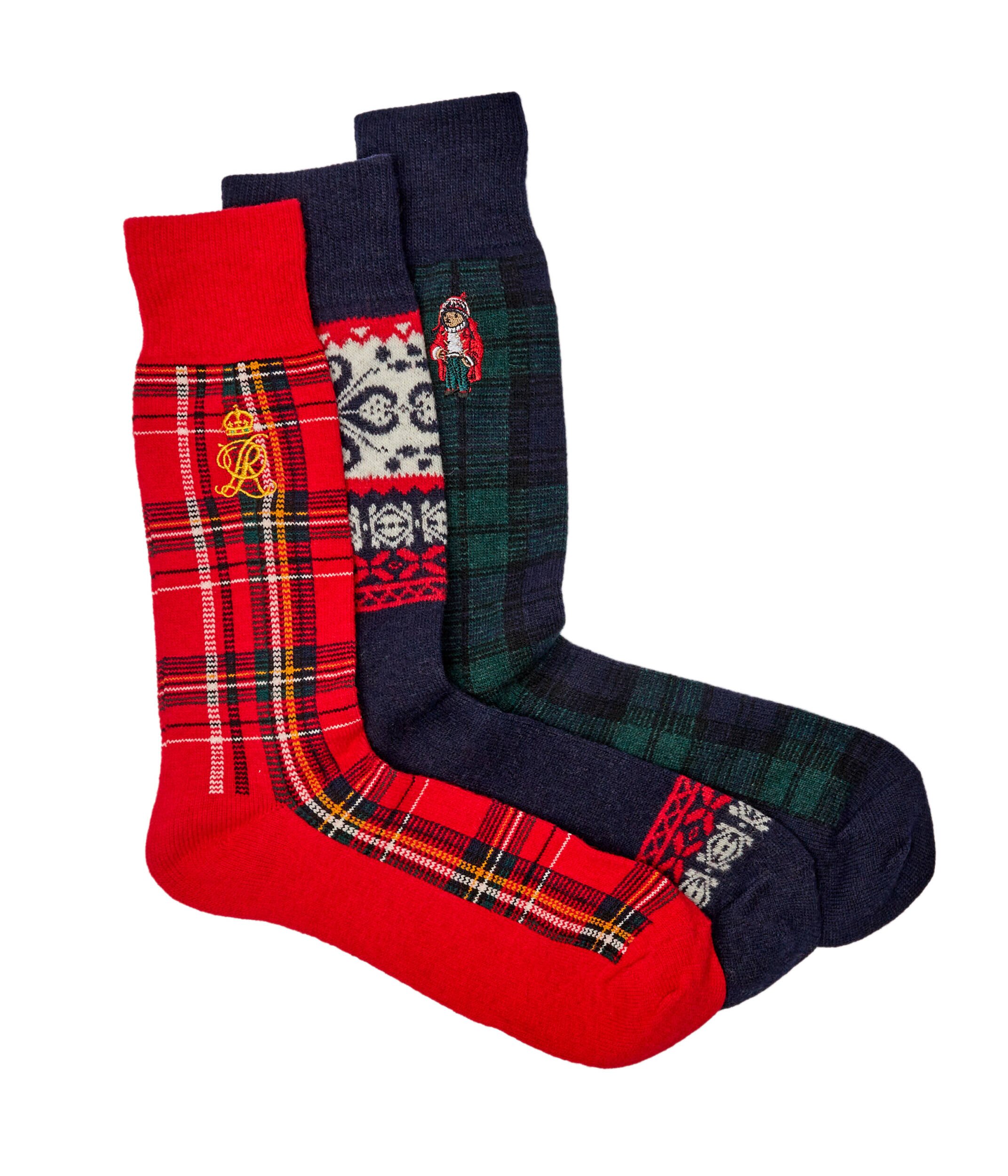 Polo Ralph Lauren Șosete 3-pack cu adaos de lână