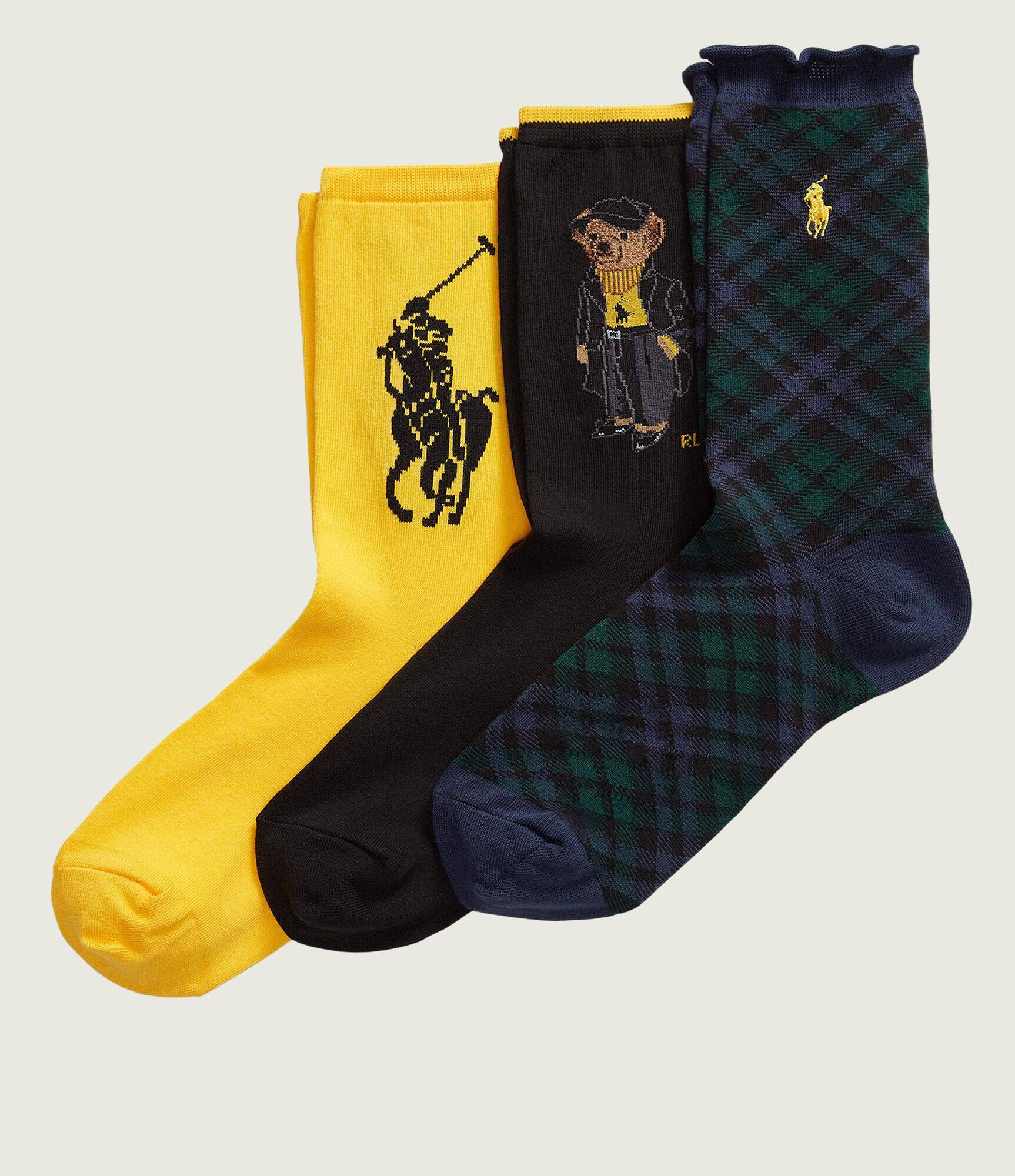 Polo Ralph Lauren Șosete 3-pack HOLD BR GTBX-CREW