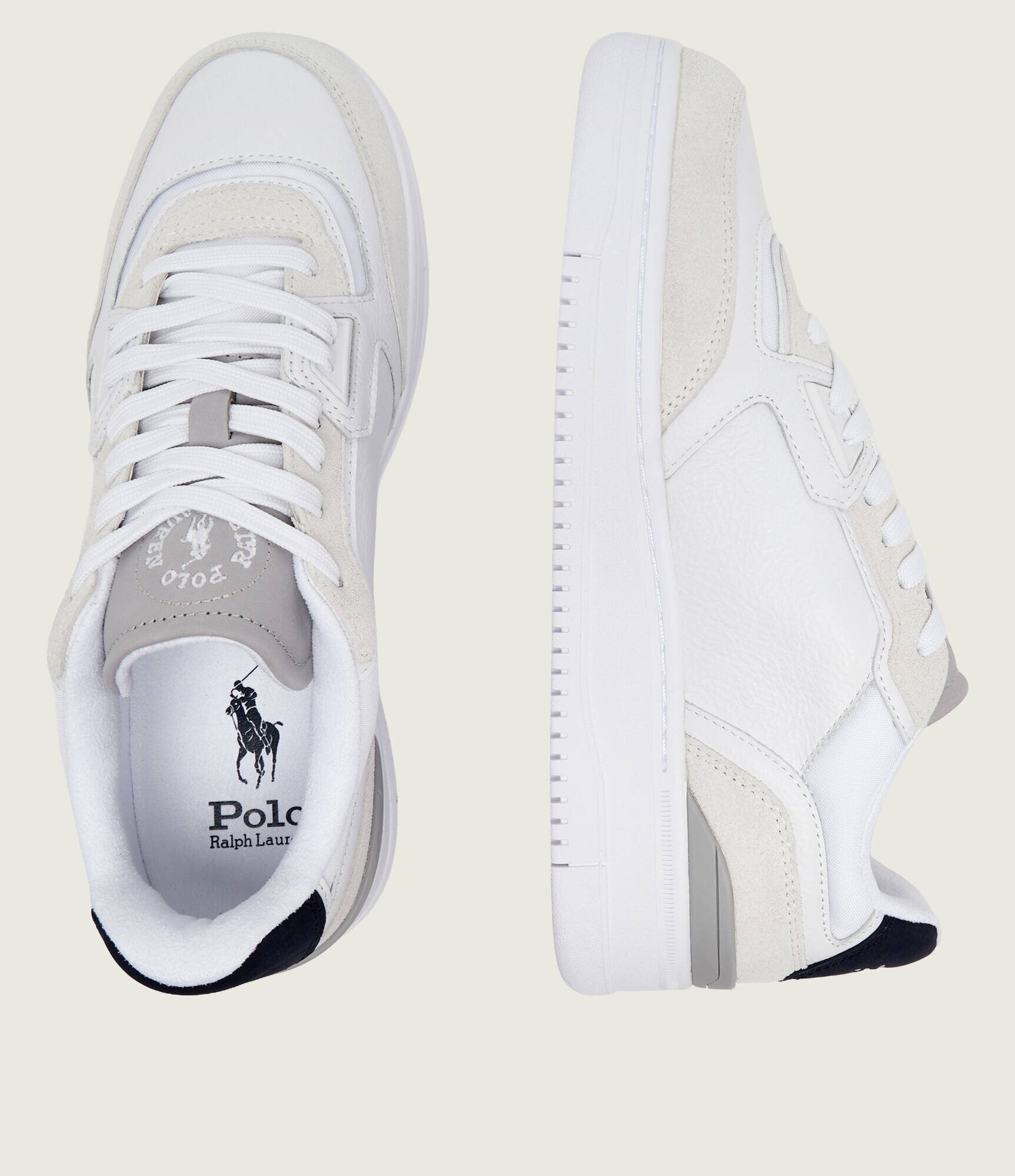 Polo Ralph Lauren Teniși din piele Open Master | piele întoarsă