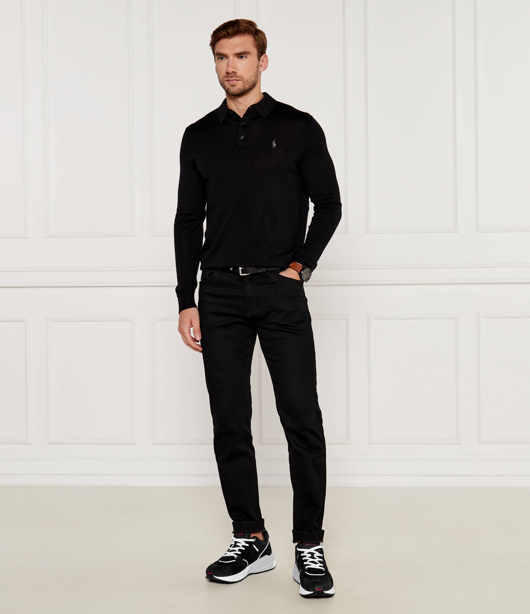 Polo Ralph Lauren Teniși din piele TRACKSTR 250