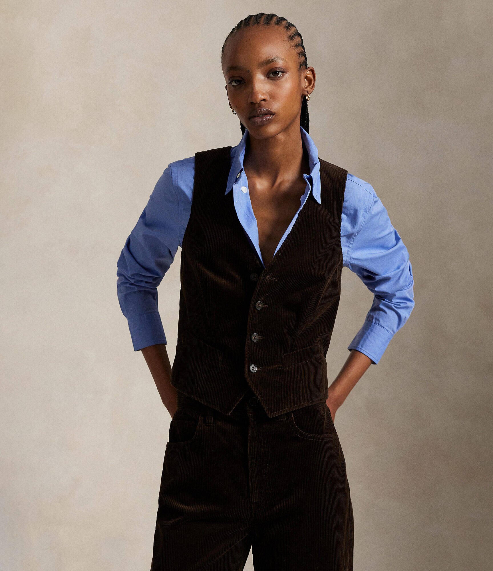 Polo Ralph Lauren Vestă Concept | regular fit | sztruks