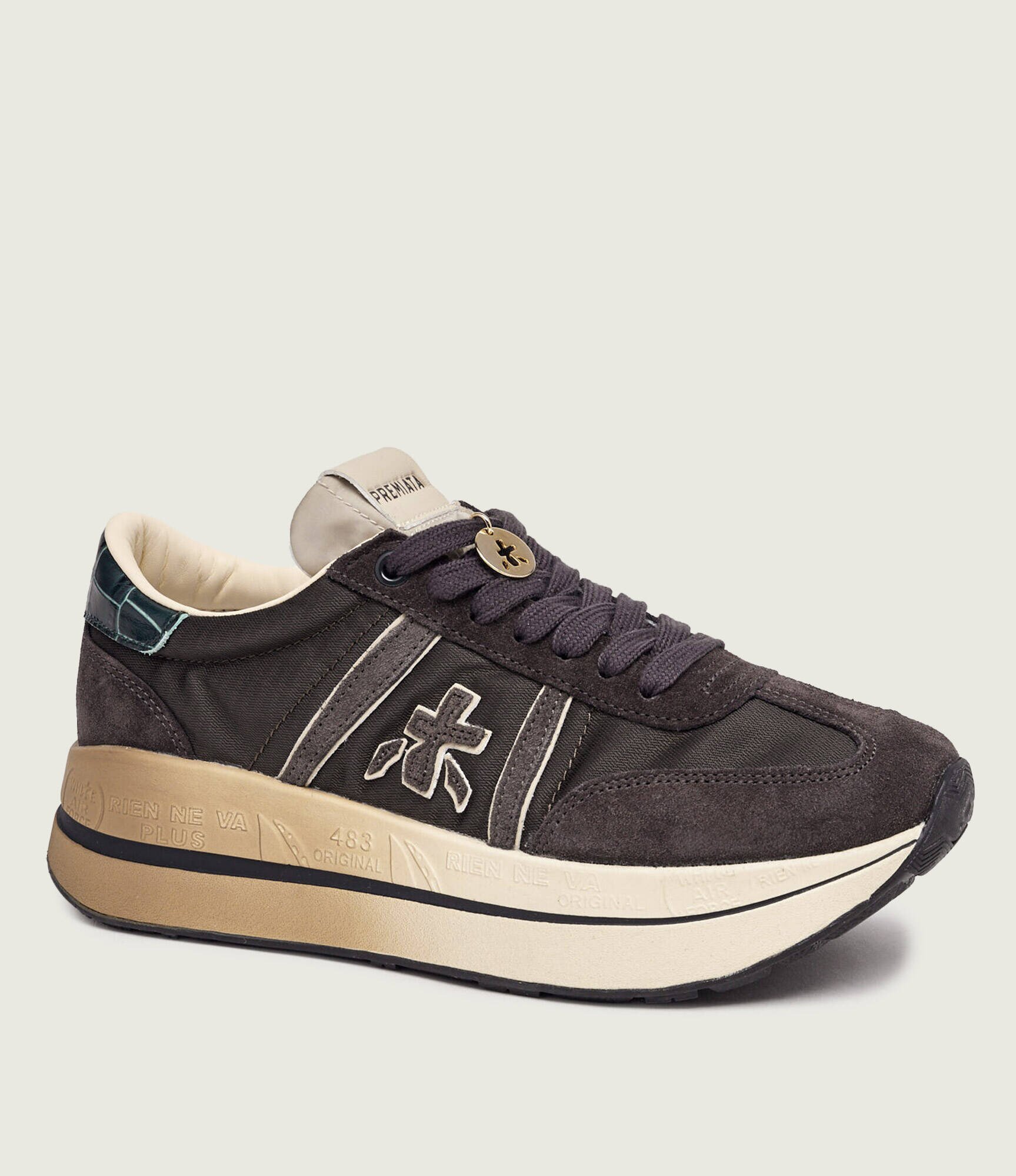 Premiata Sneakers Bethcoin 8505 | piele întoarsă