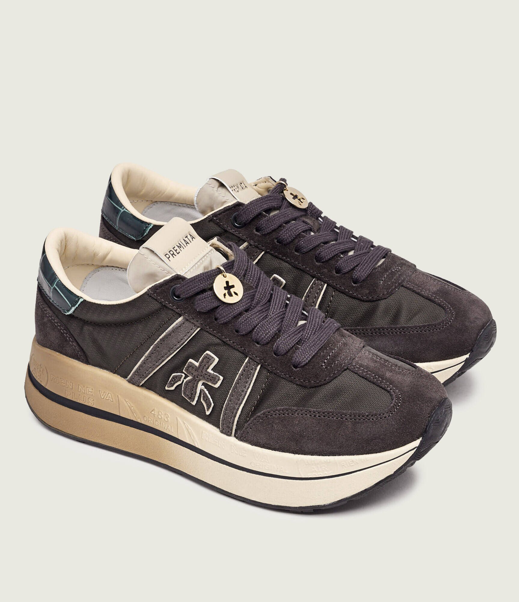 Premiata Sneakers Bethcoin 8505 | piele întoarsă