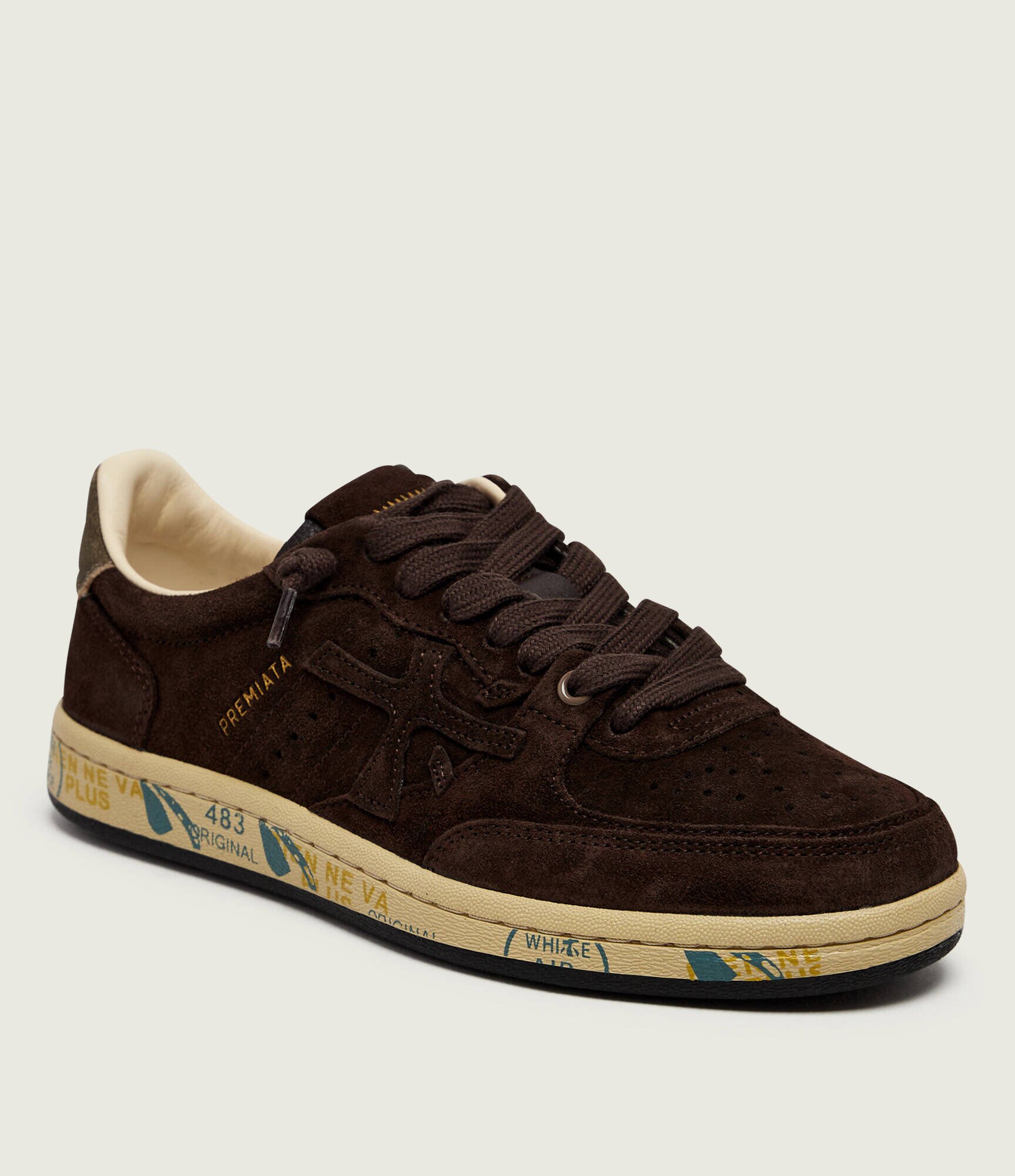 Premiata Sneakers BSKTCLAD 8446 | piele întoarsă