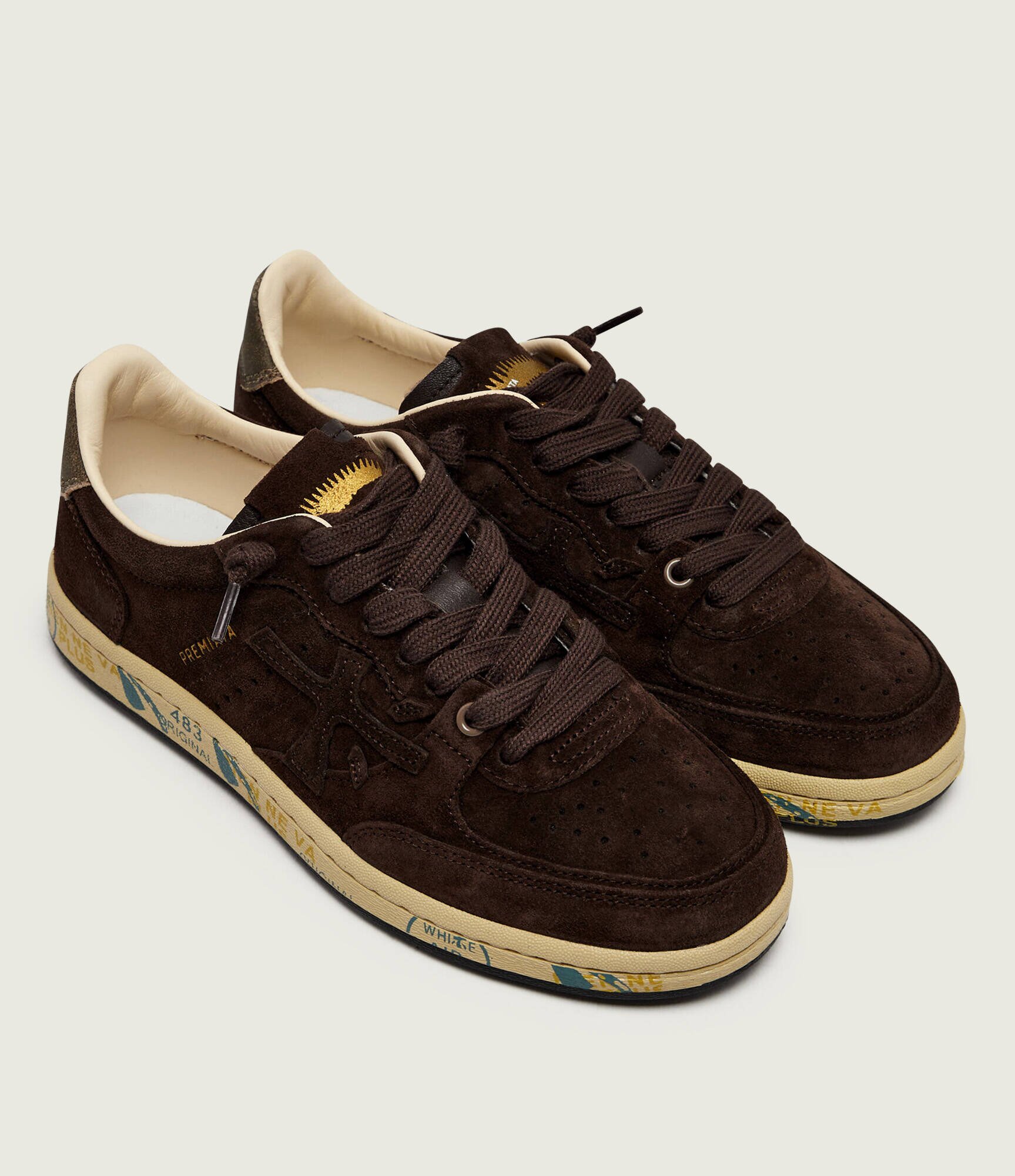 Premiata Sneakers BSKTCLAD 8446 | piele întoarsă