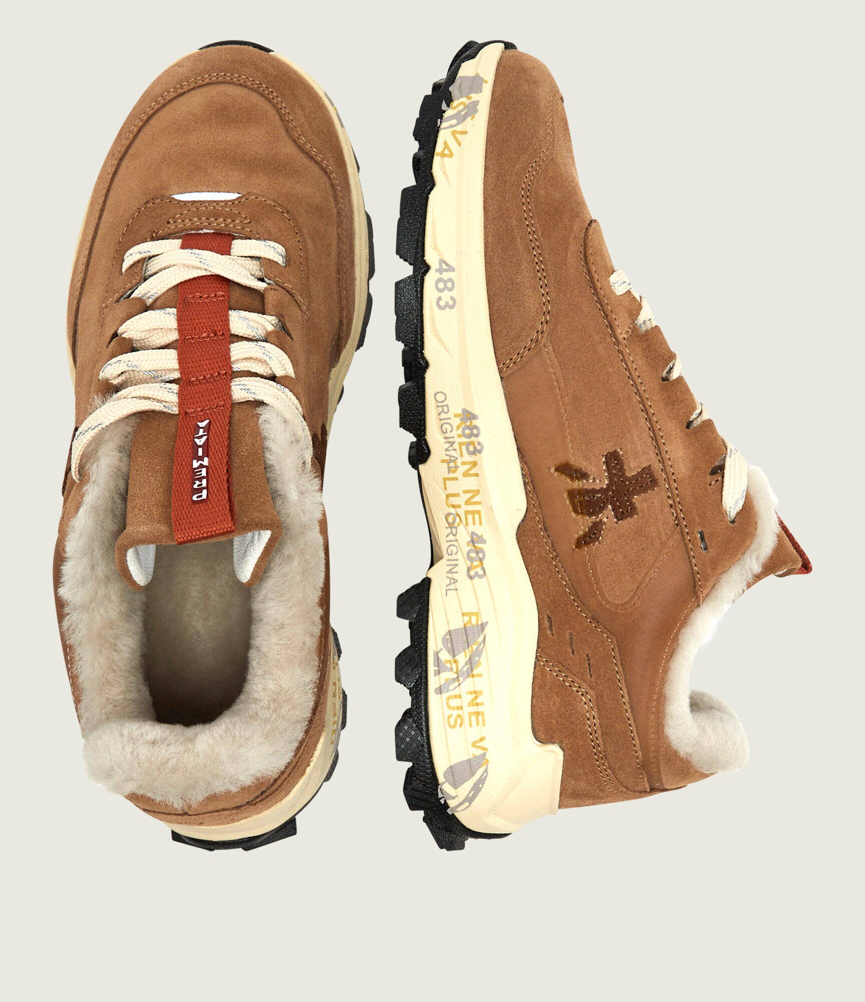 Premiata Sneakers Devind 506M | piele întoarsă | shearling