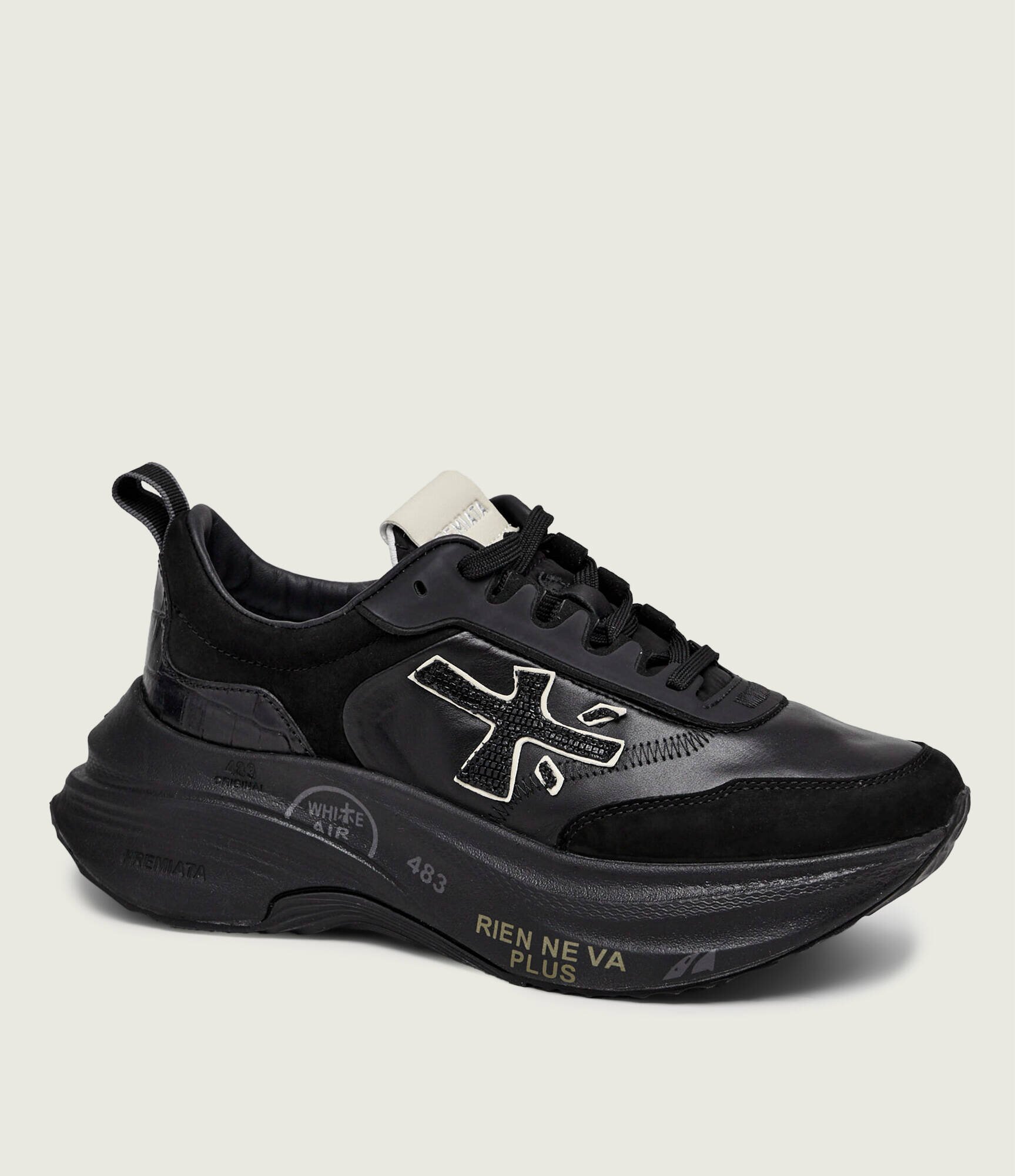 Premiata Sneakers Hill Var 7905 | piele întoarsă cu adaos de piele