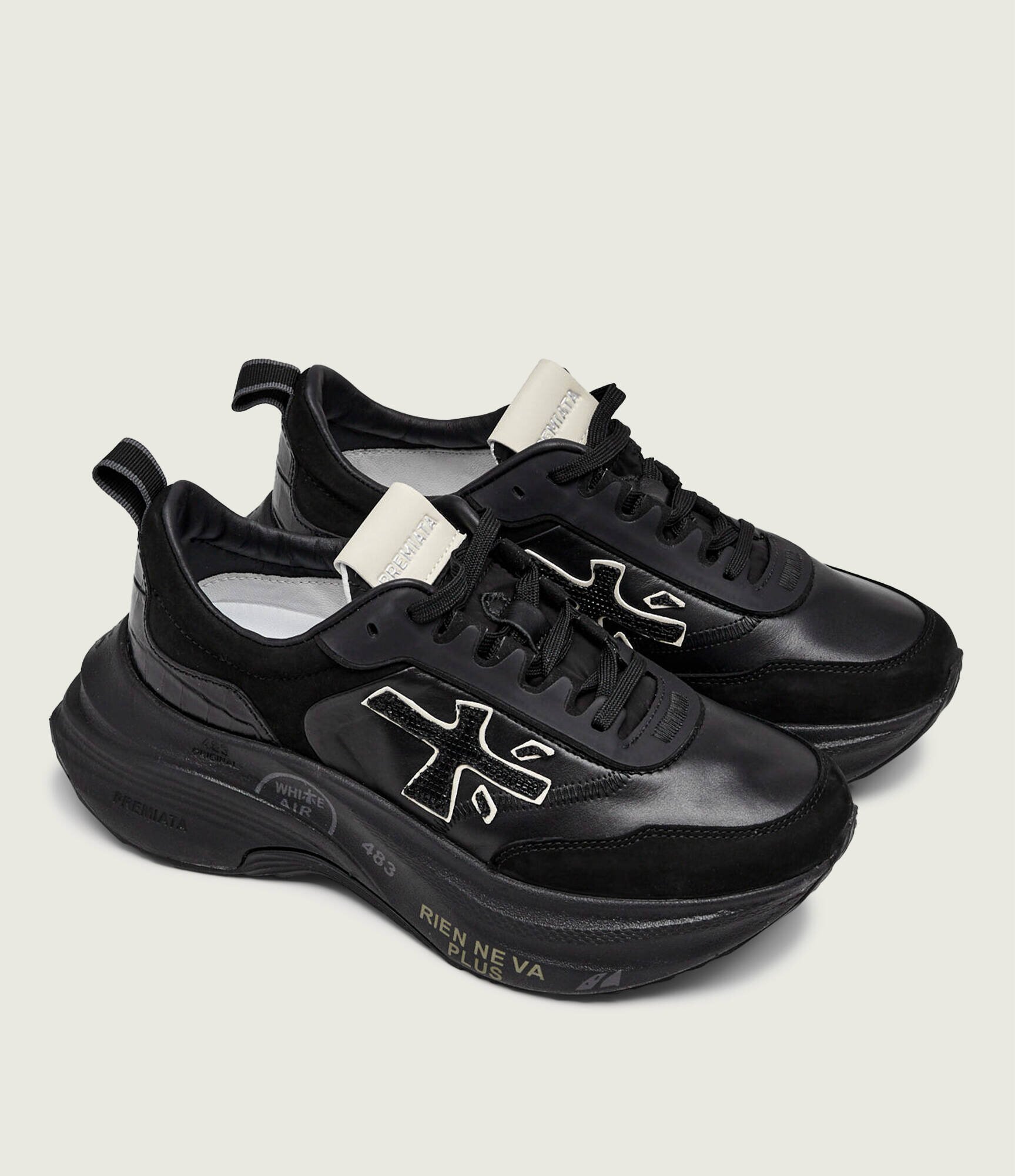 Premiata Sneakers Hill Var 7905 | piele întoarsă cu adaos de piele