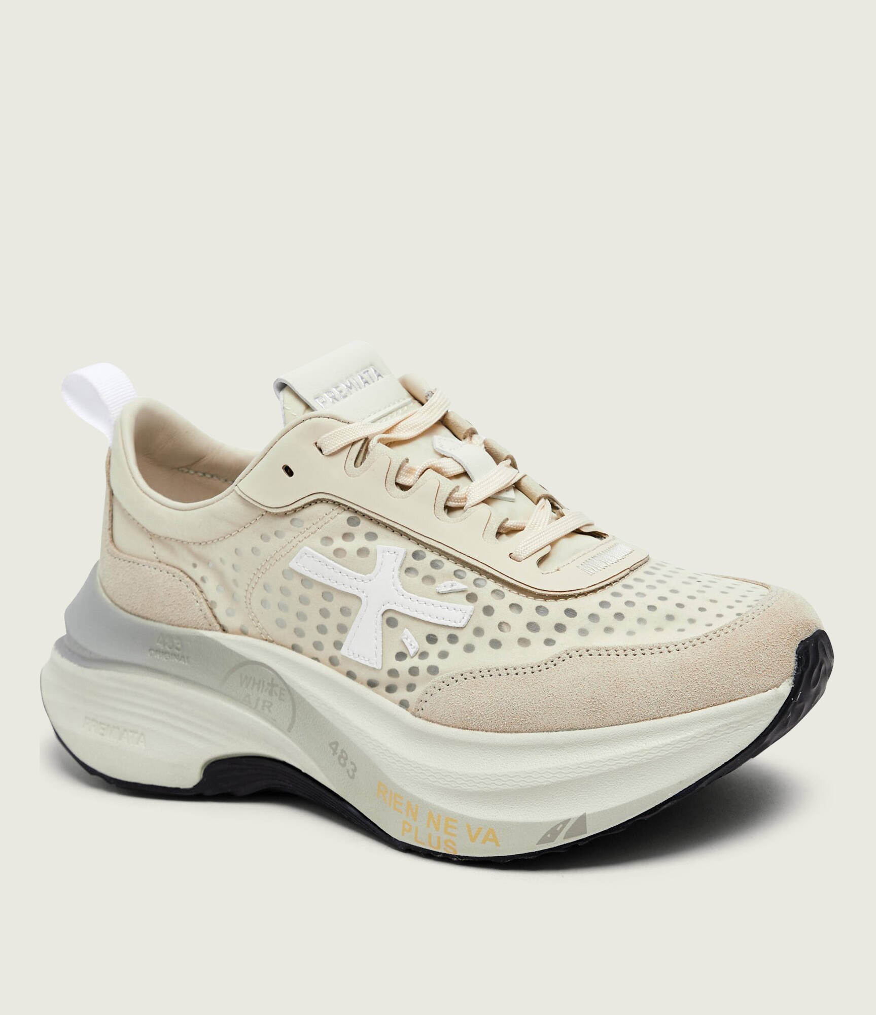 Premiata Sneakers HILL VAR 8242 | piele întoarsă cu adaos de piele