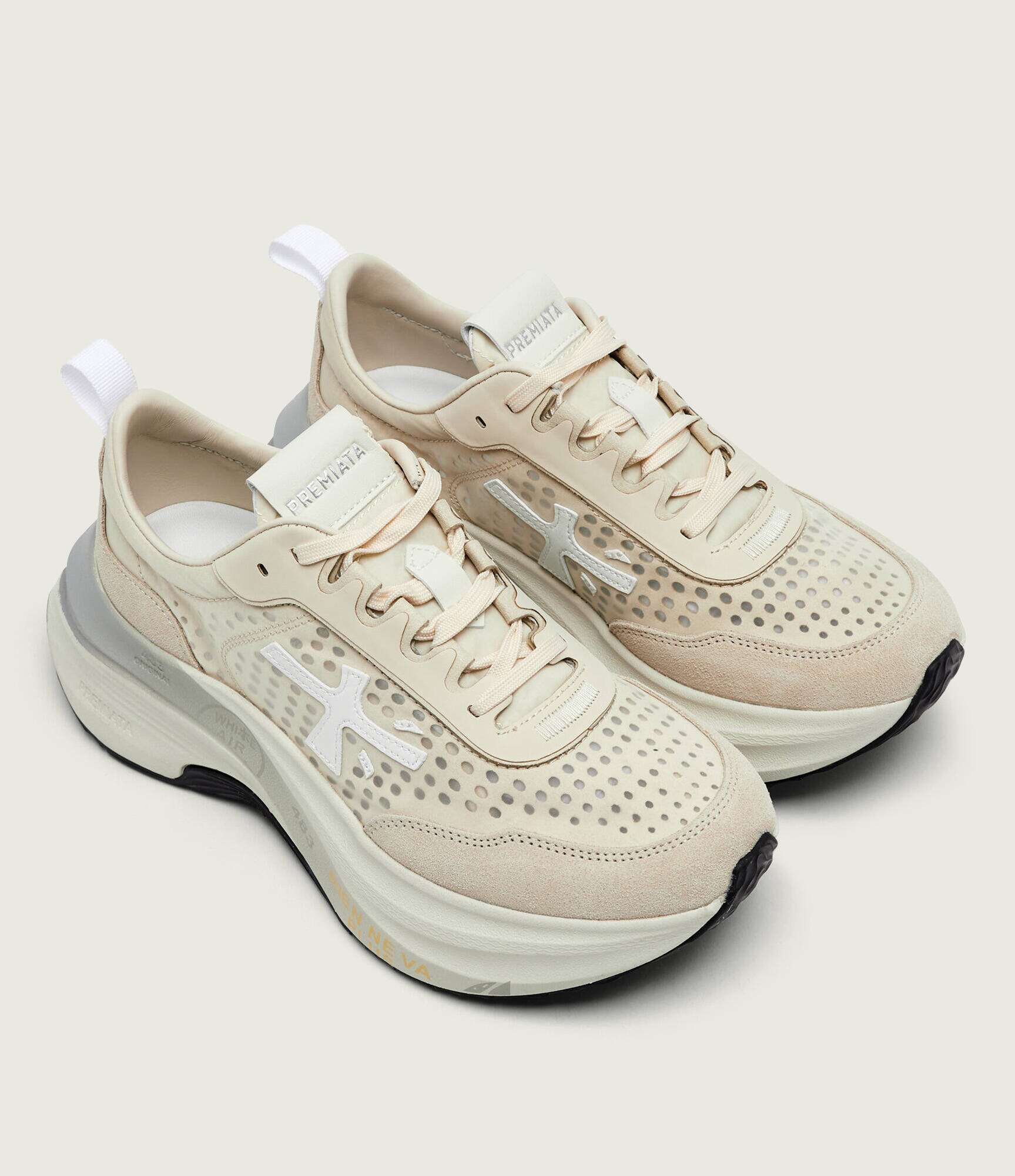 Premiata Sneakers HILL VAR 8242 | piele întoarsă cu adaos de piele
