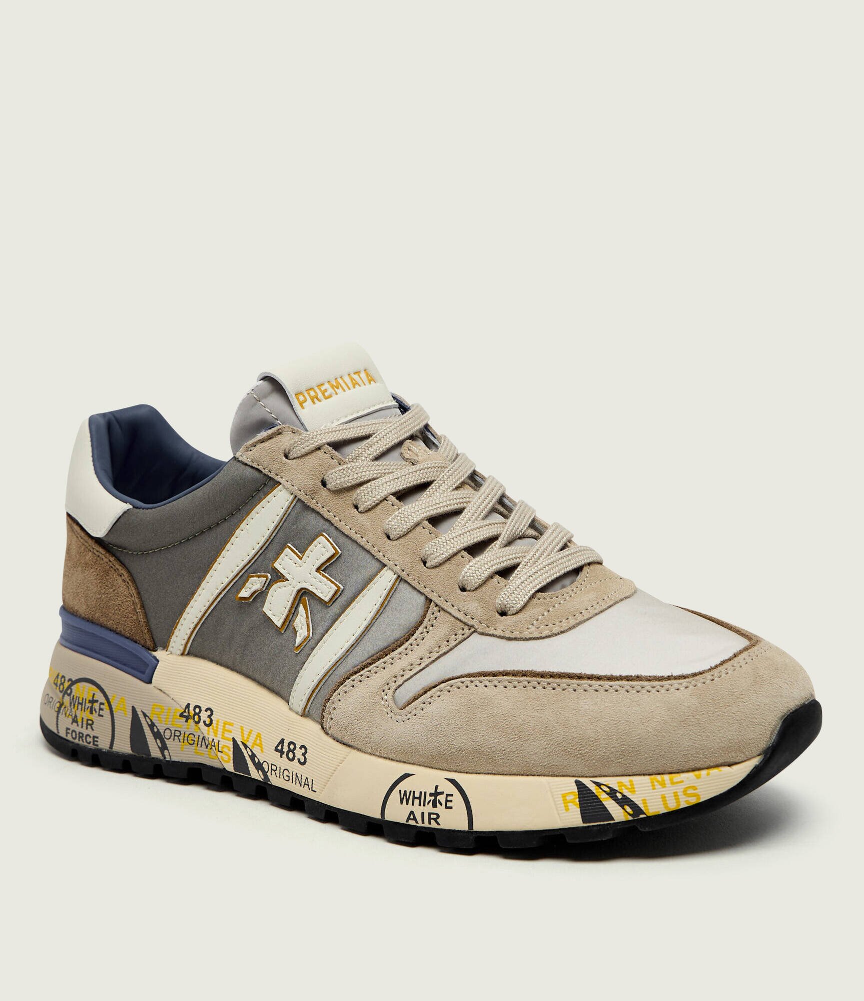Premiata Sneakers LANDER 8010 | piele întoarsă