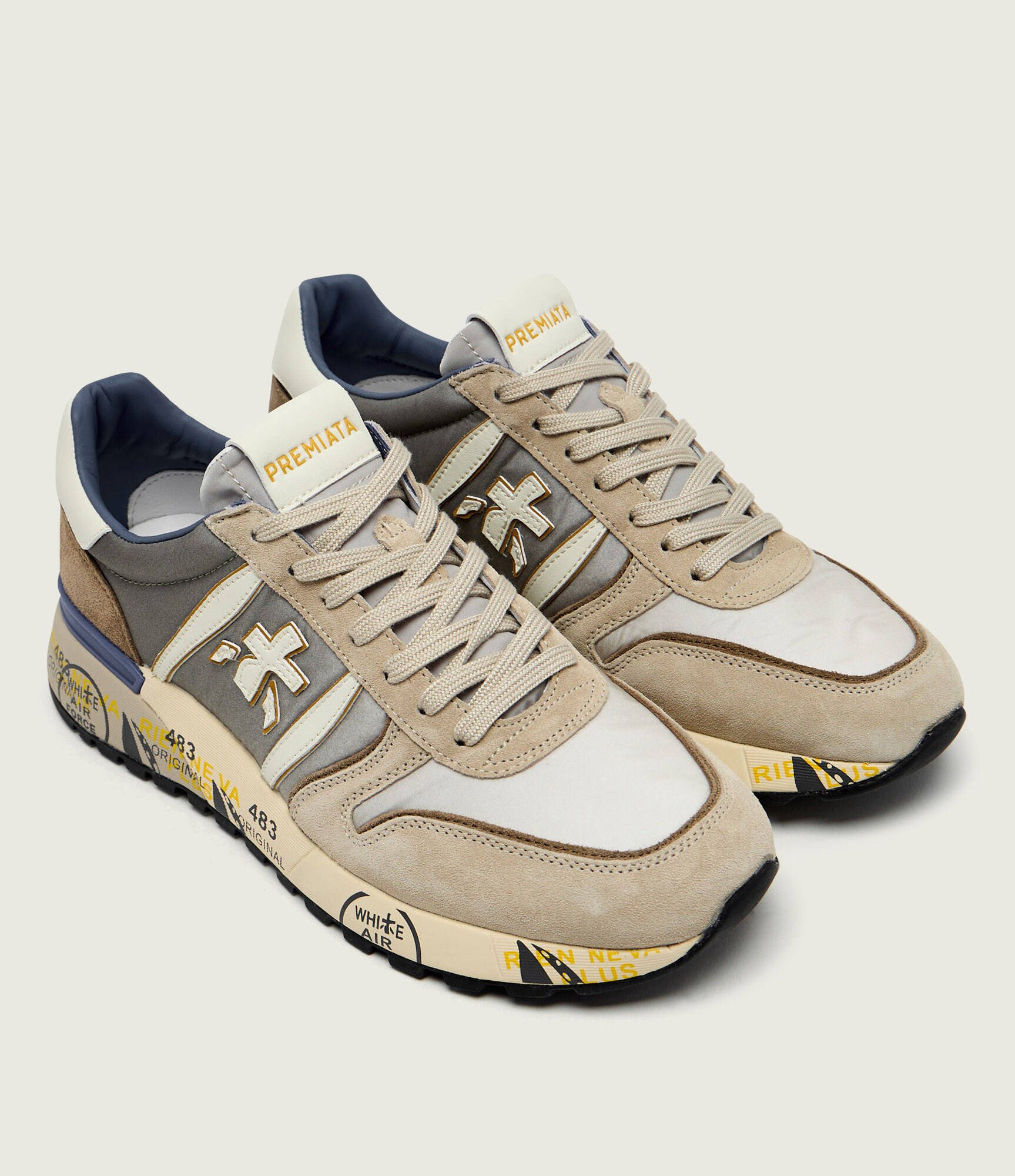 Premiata Sneakers LANDER 8010 | piele întoarsă