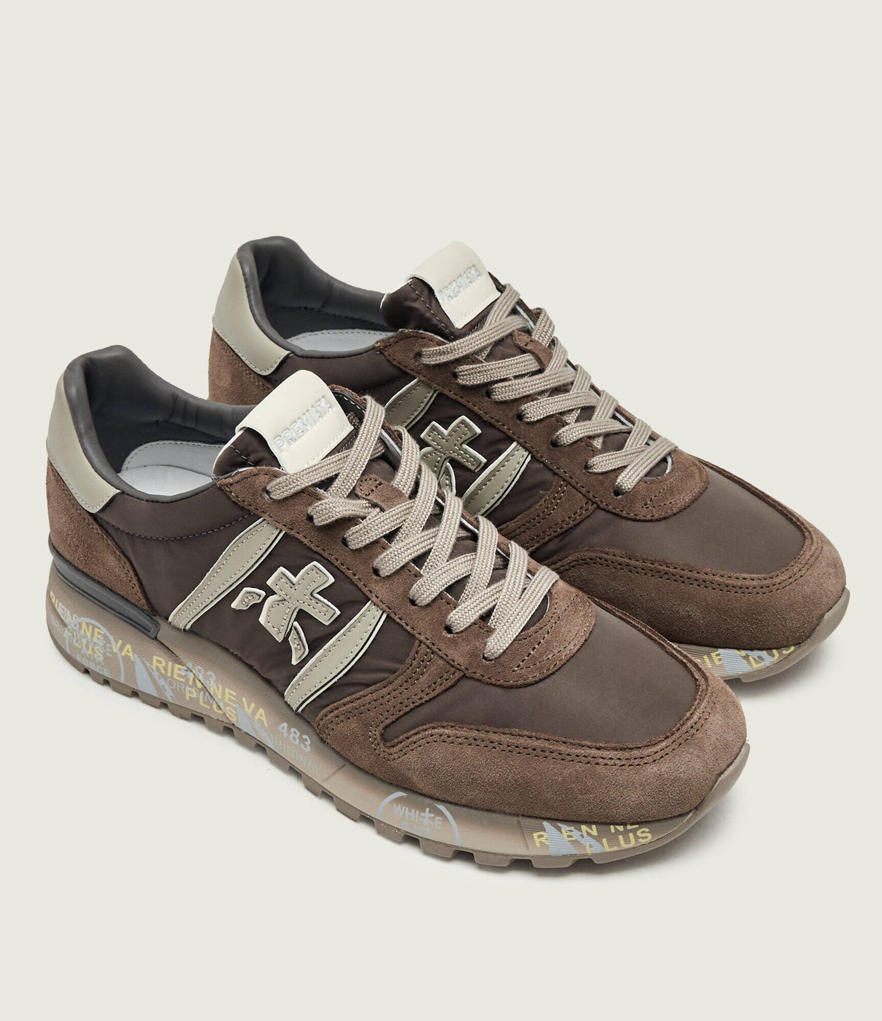 Premiata Sneakers Lander 8410 | piele întoarsă cu adaos de piele