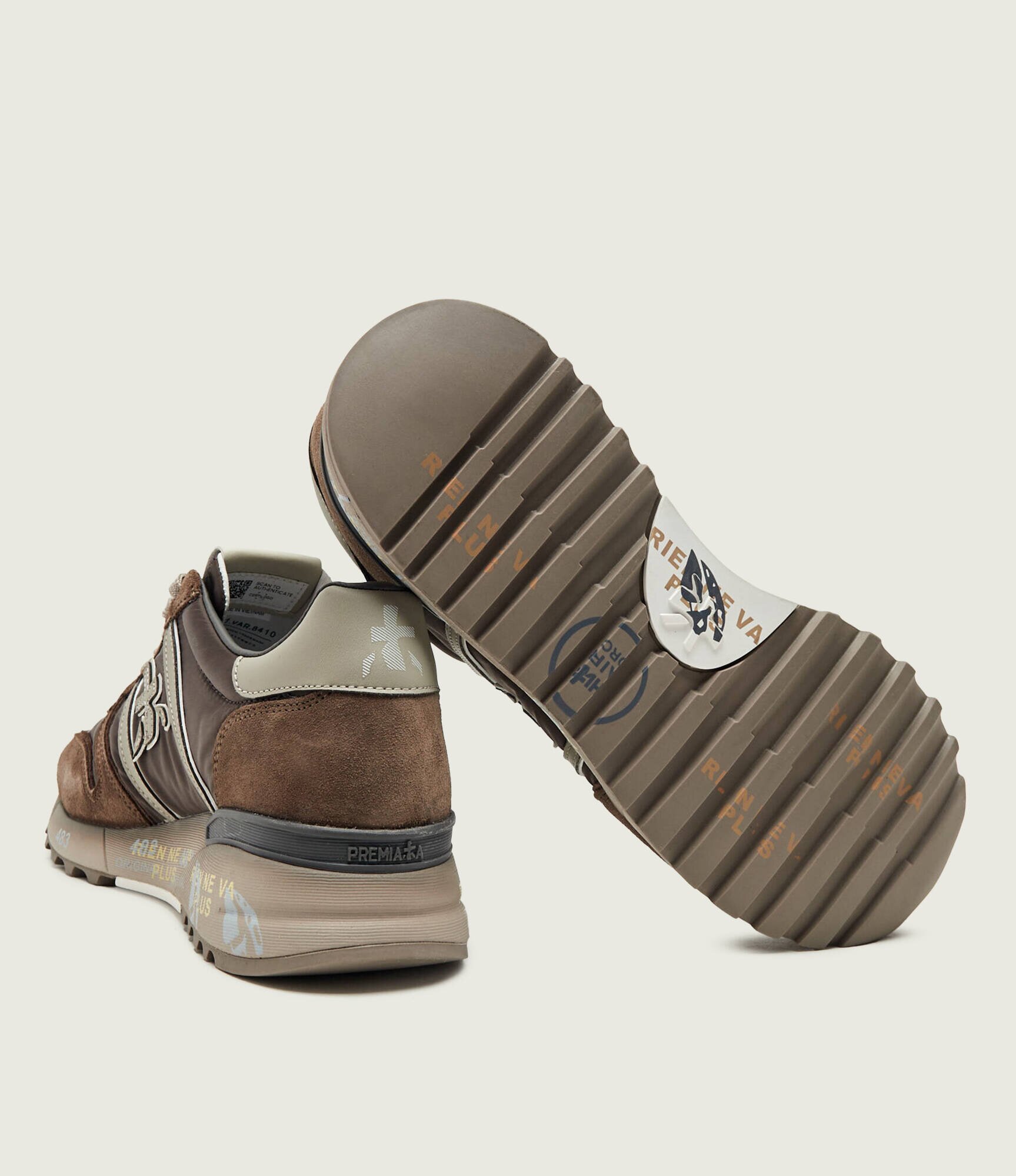 Premiata Sneakers Lander 8410 | piele întoarsă cu adaos de piele