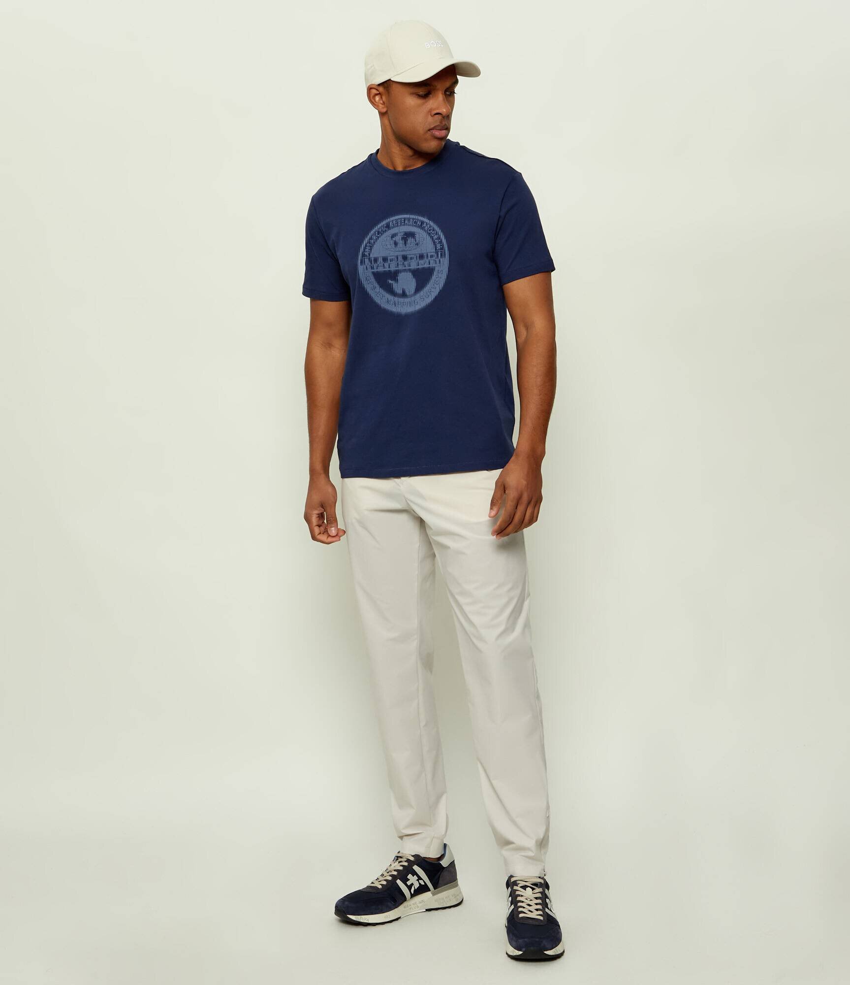 Premiata Sneakers LANDER | piele întoarsă