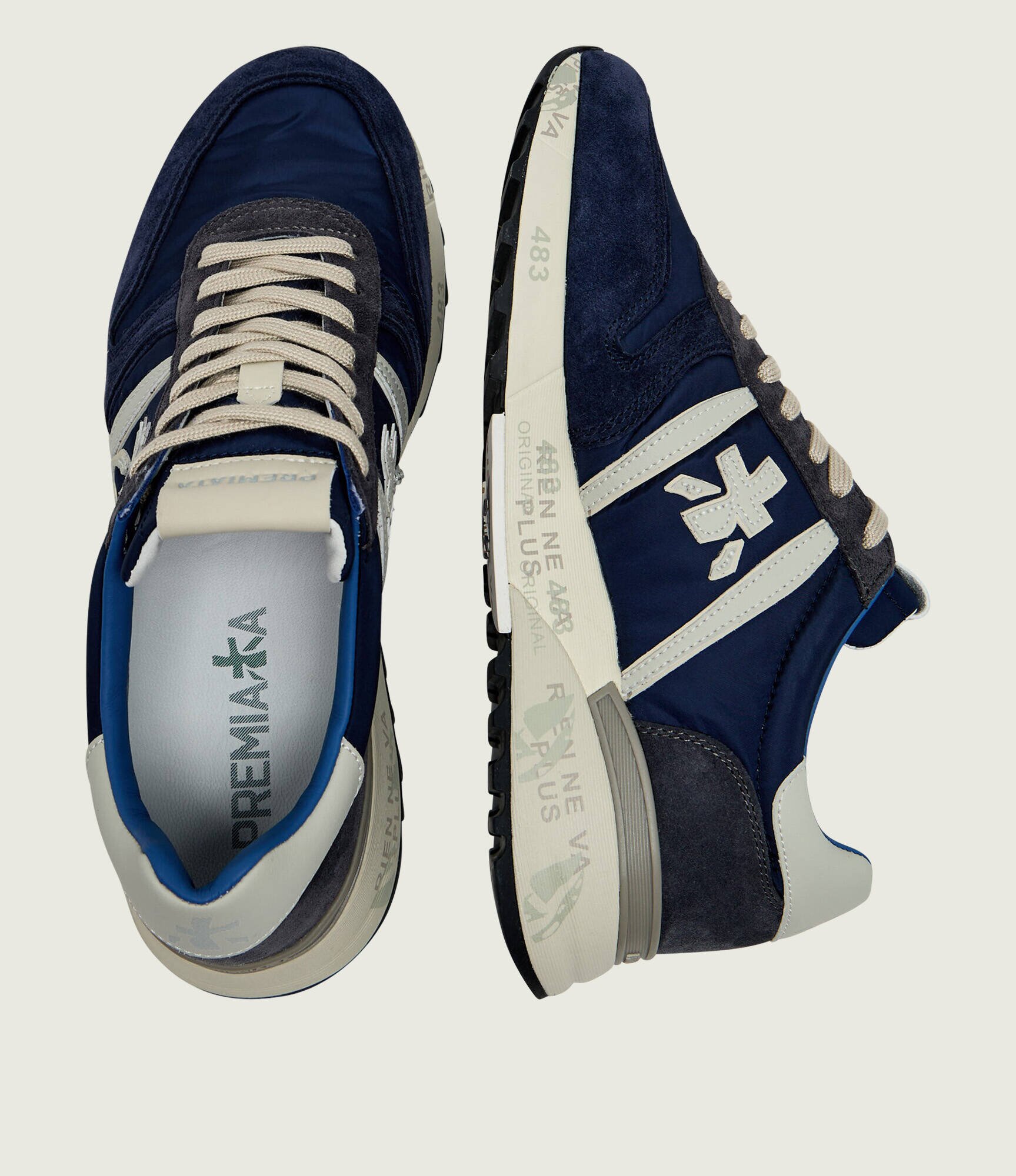 Premiata Sneakers LANDER | piele întoarsă