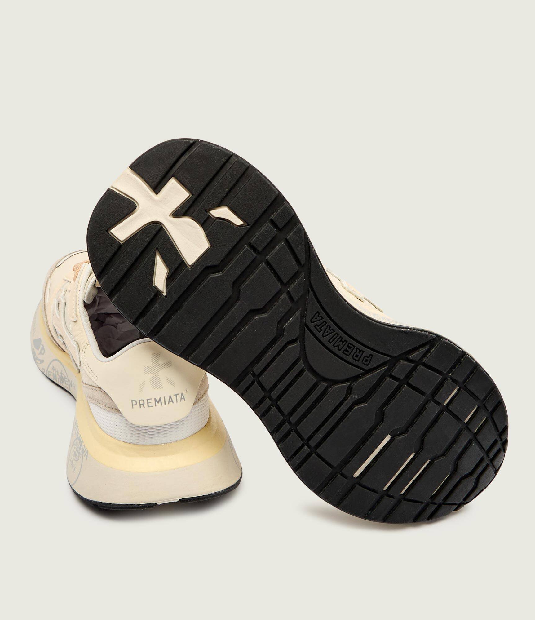 Premiata Sneakers Lauryn cu adaos de piele