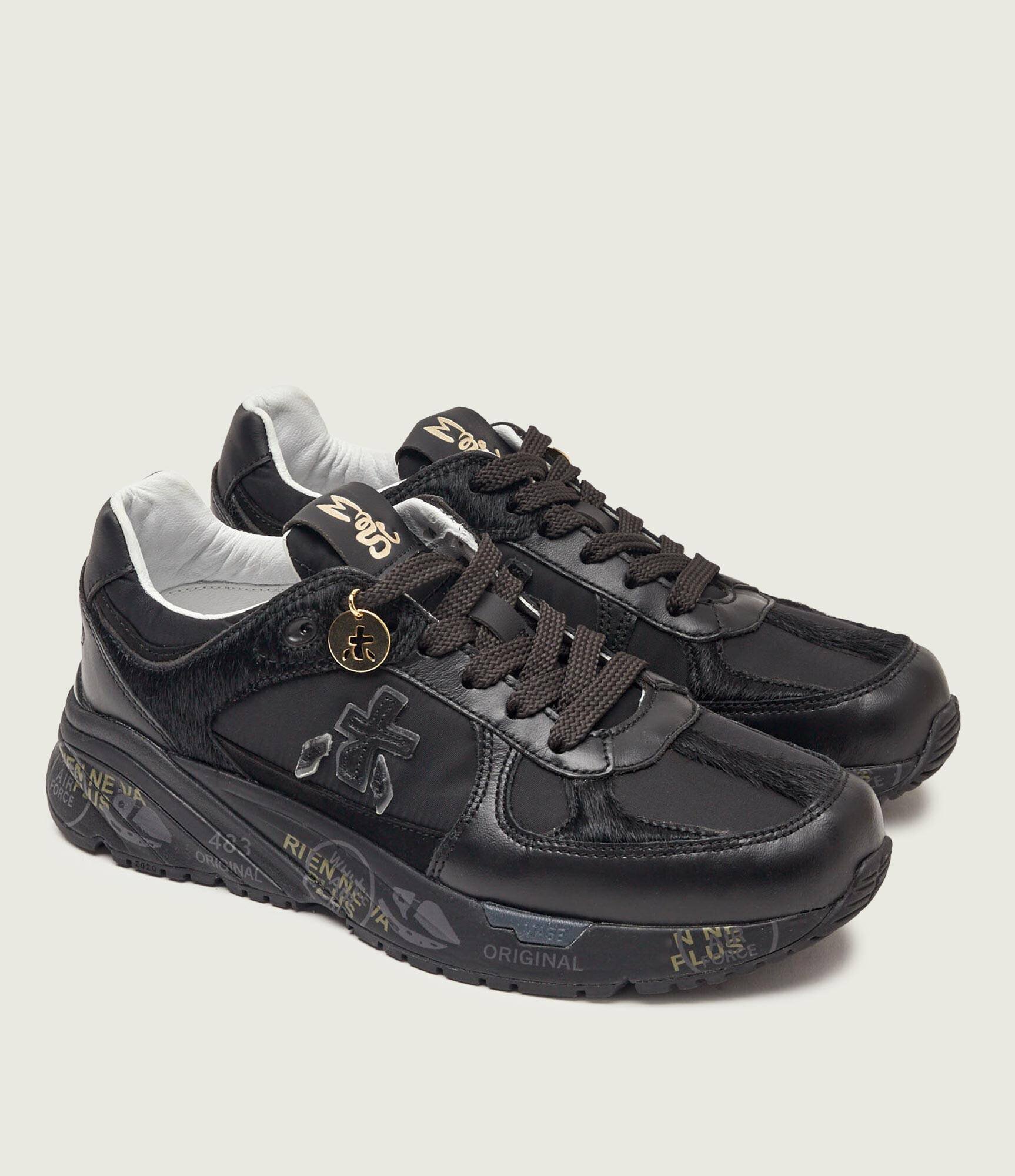Premiata Sneakers MASED 7895 cu adaos de piele
