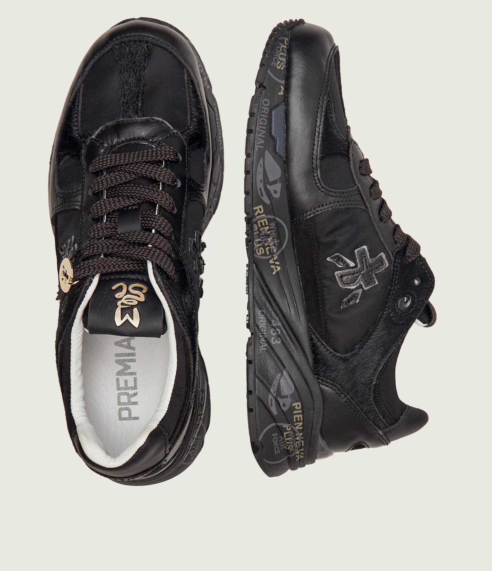 Premiata Sneakers MASED 7895 cu adaos de piele