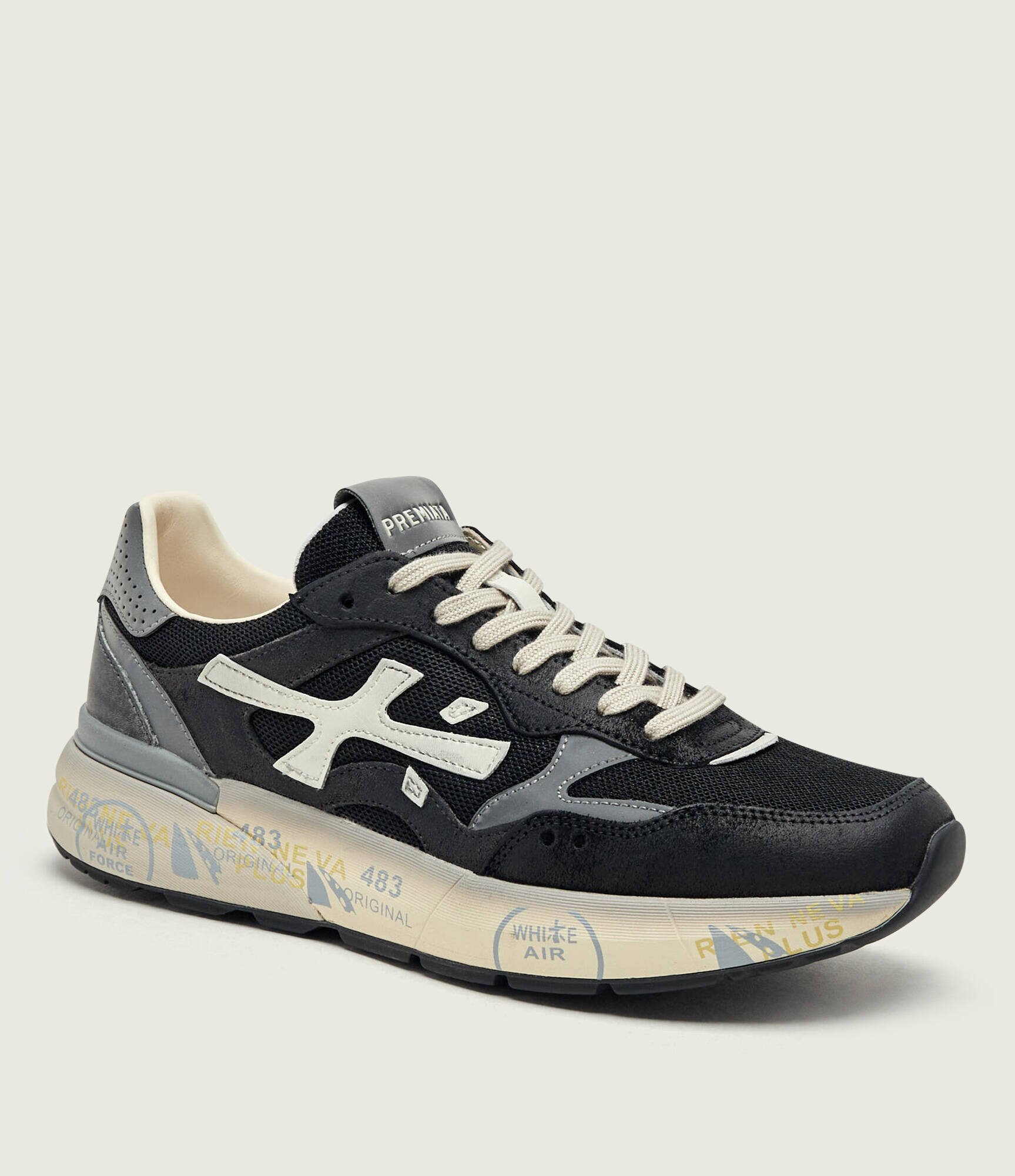 Premiata Sneakers Mick 0.1 | piele întoarsă cu adaos de piele