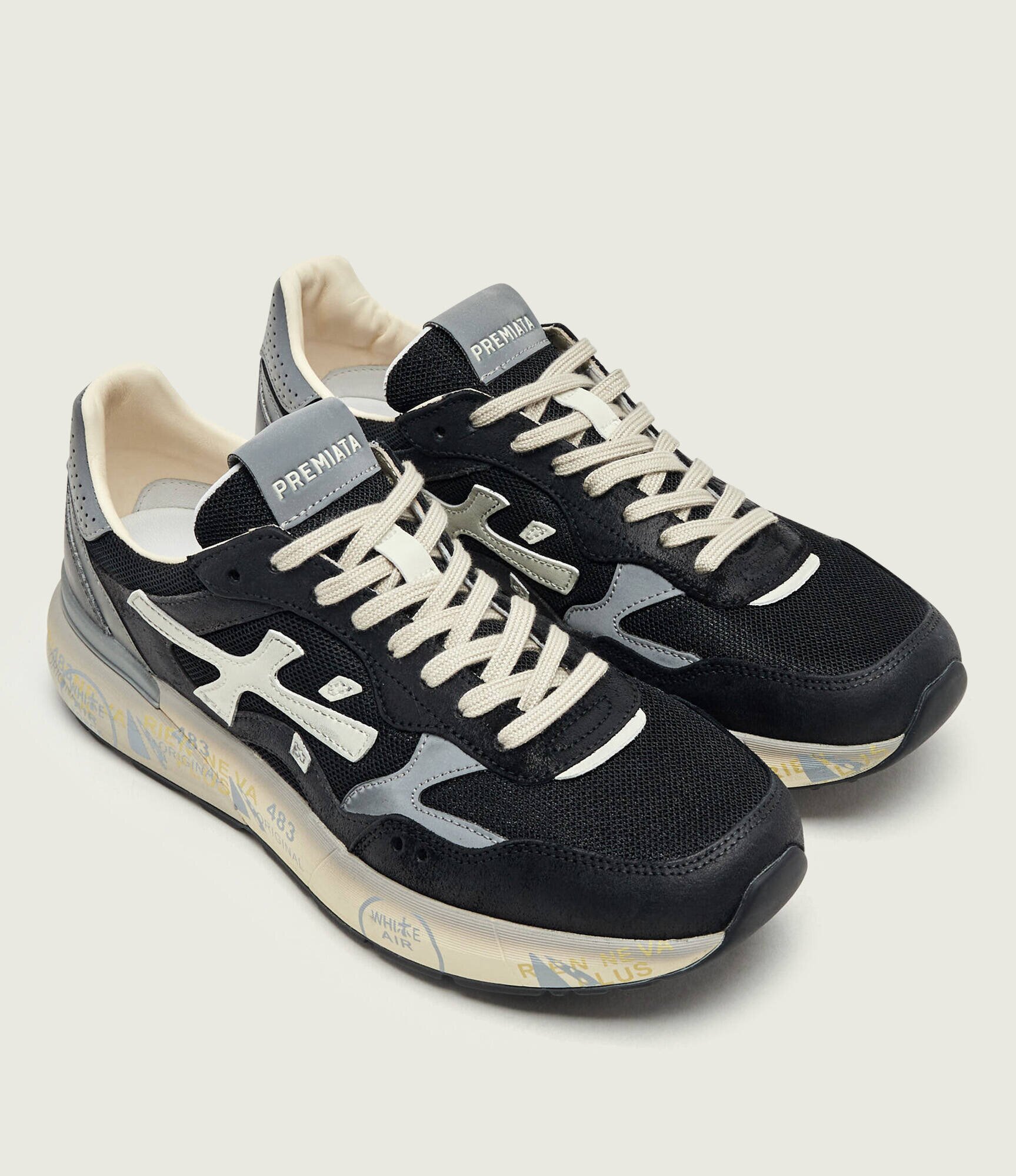 Premiata Sneakers Mick 0.1 | piele întoarsă cu adaos de piele